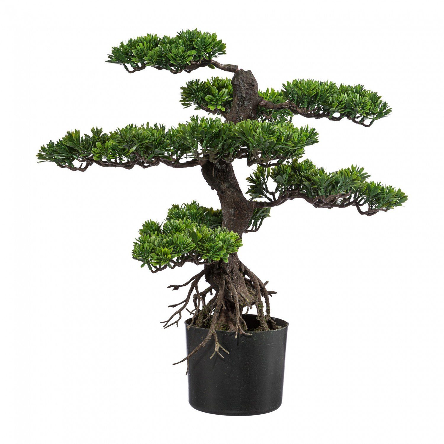 Kunstbonsai Bonsai Kunstpflanze 65 cm, Fuchs Versand 24/7