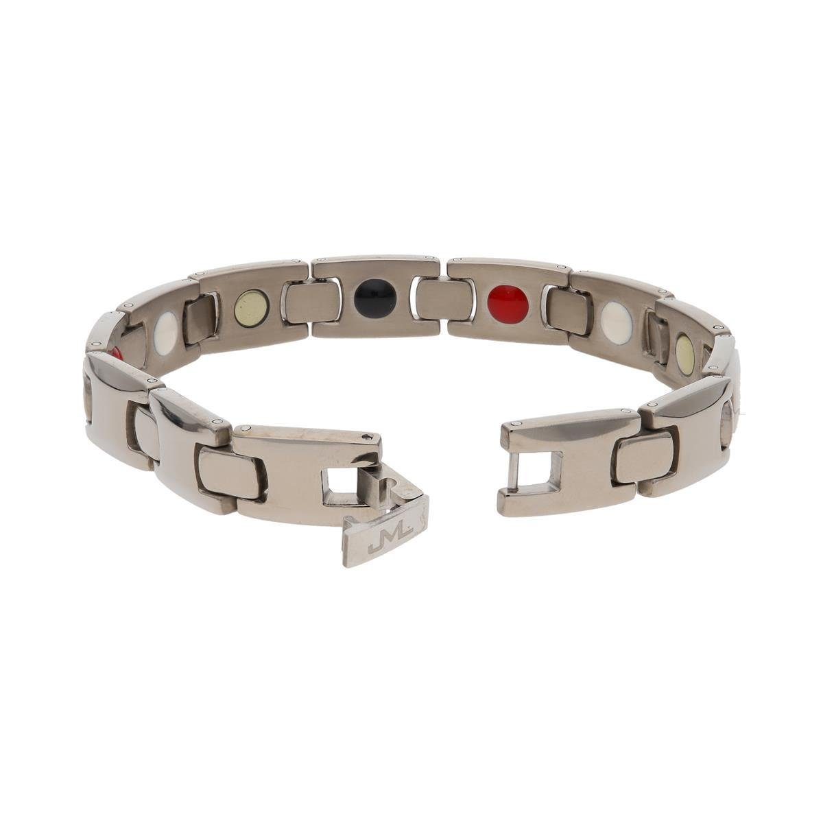 JuwelmaLux Armband JuwelmaLux Magnetarmband Titan JL49-03-0008 21 cm (kein Set, 1-tlg., kein Set)