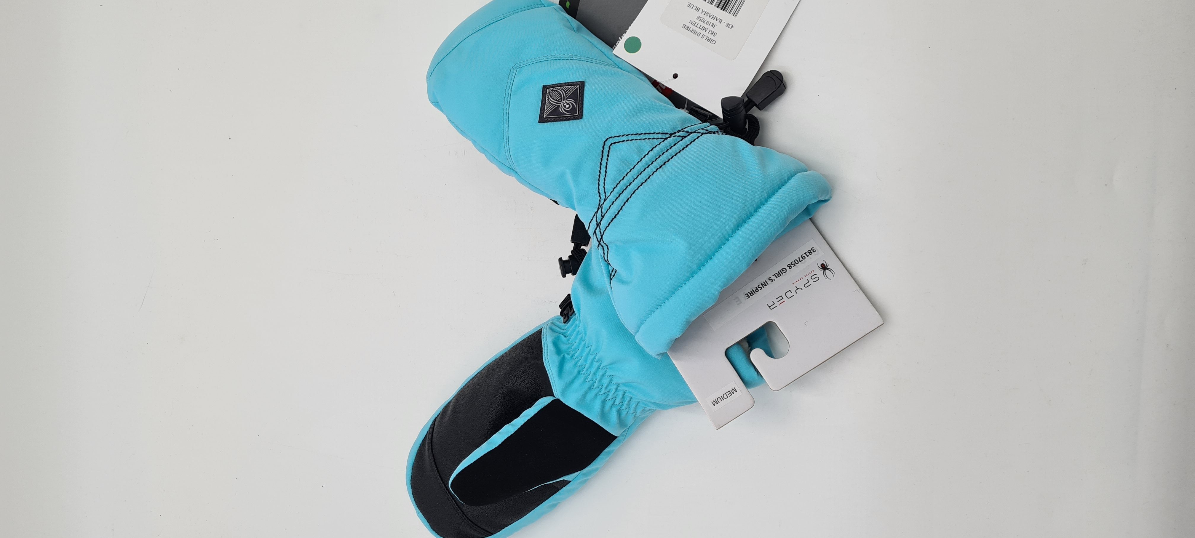 Fäutlinge für Mädchen Skihandschuhe - bahama Spyder Inspire Farbe blue Skihandschuhe