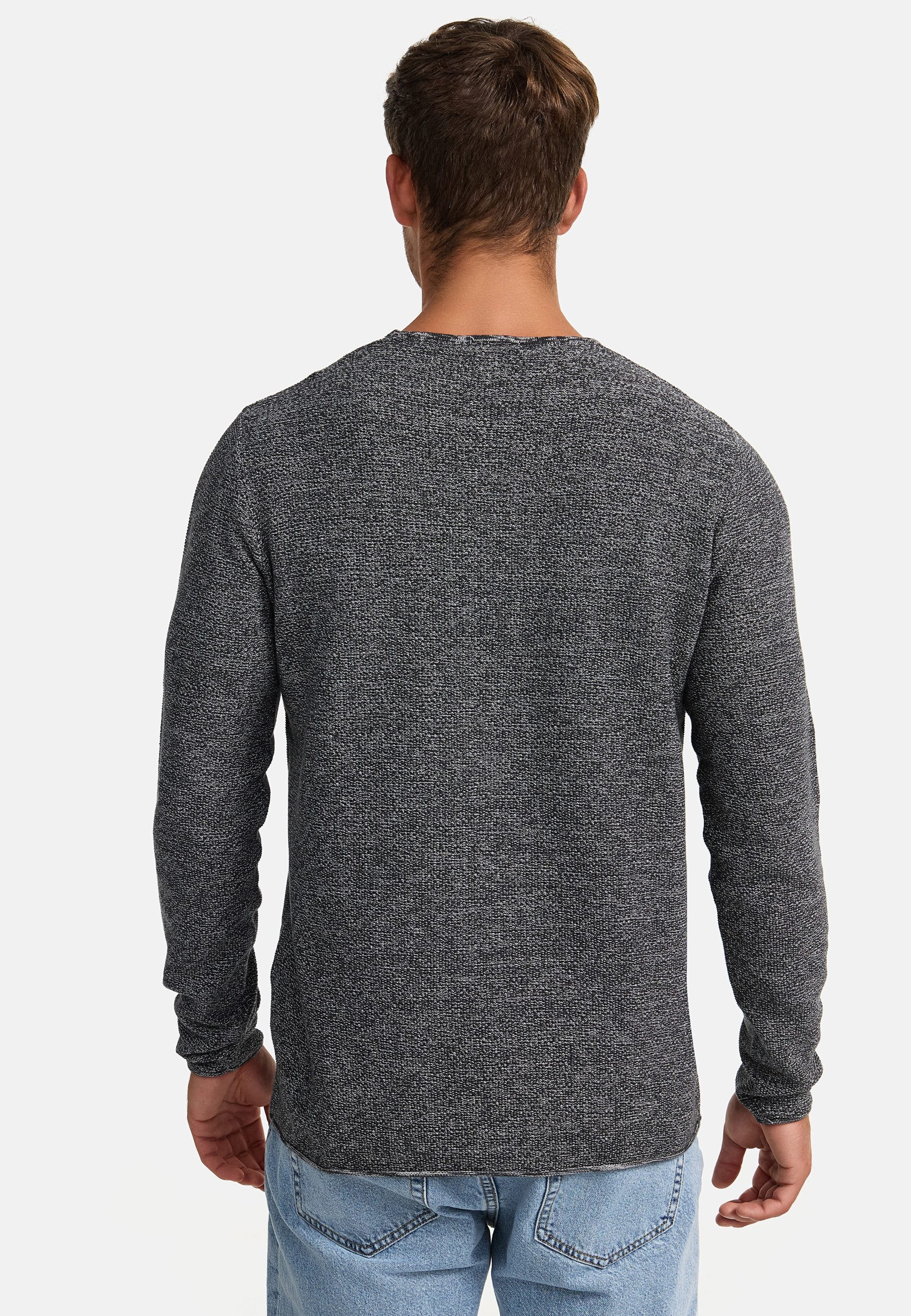 Indicode Strickpullover Herren Loakim Pullover Herrenpullover aus elastischer Baumwoll-Qualität, Rundhalsausschnitt