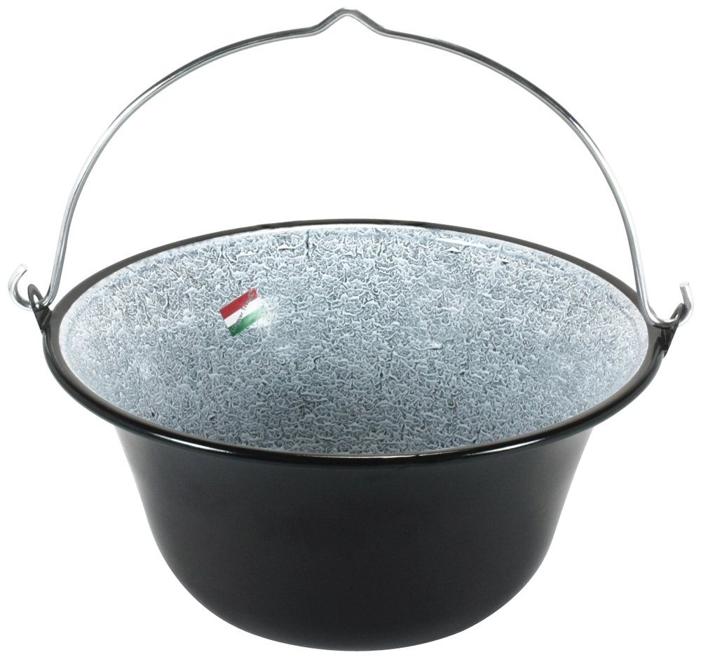 Grillplanet Holzkohlegrill Ungarischer Gulaschkessel 10 Liter emailliert, Nein