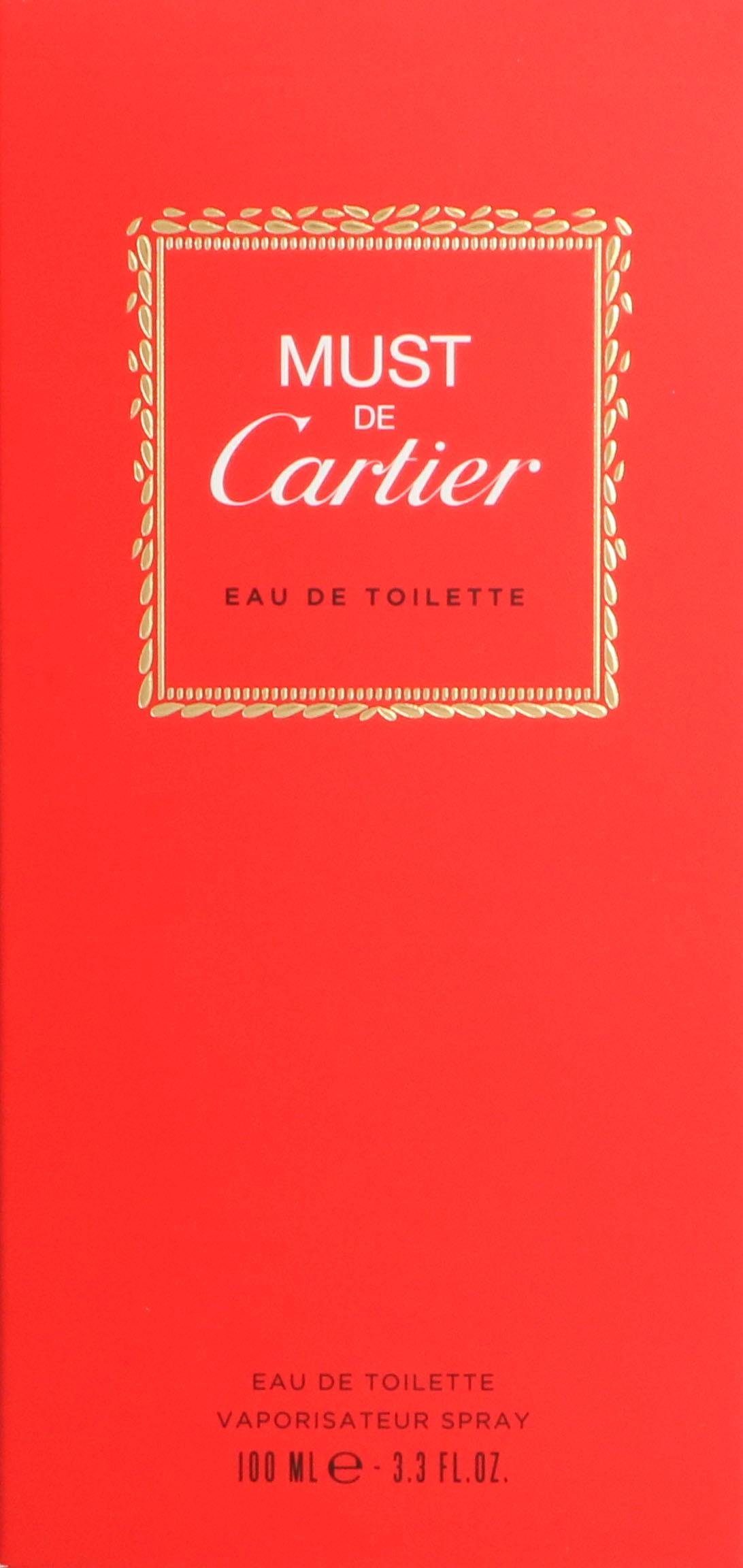 Cartier Must Cartier Toilette de Eau De