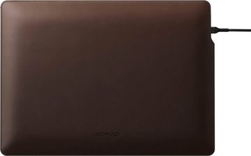 Nomad Laptop-Hülle MacBook Pro Sleeve Rustic Brown Leather 13-Inch 33 cm (13 Zoll)