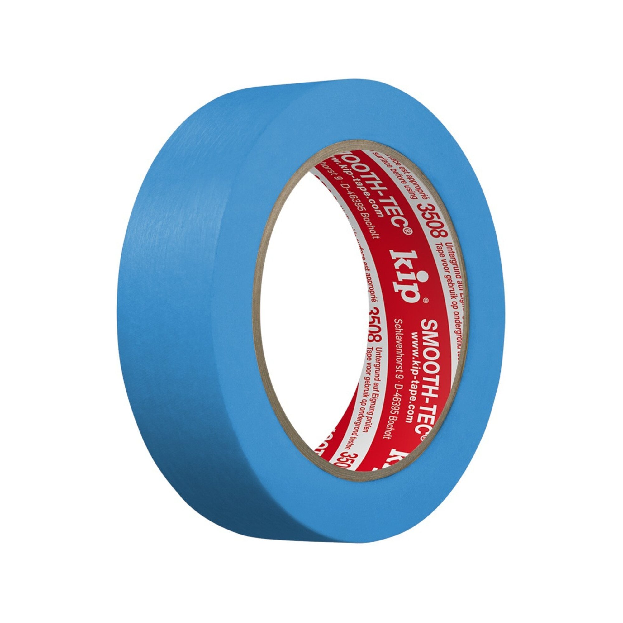 KİP SMOOTH-TEC 3508 blau Glattkrepp 36 mm x 50 m