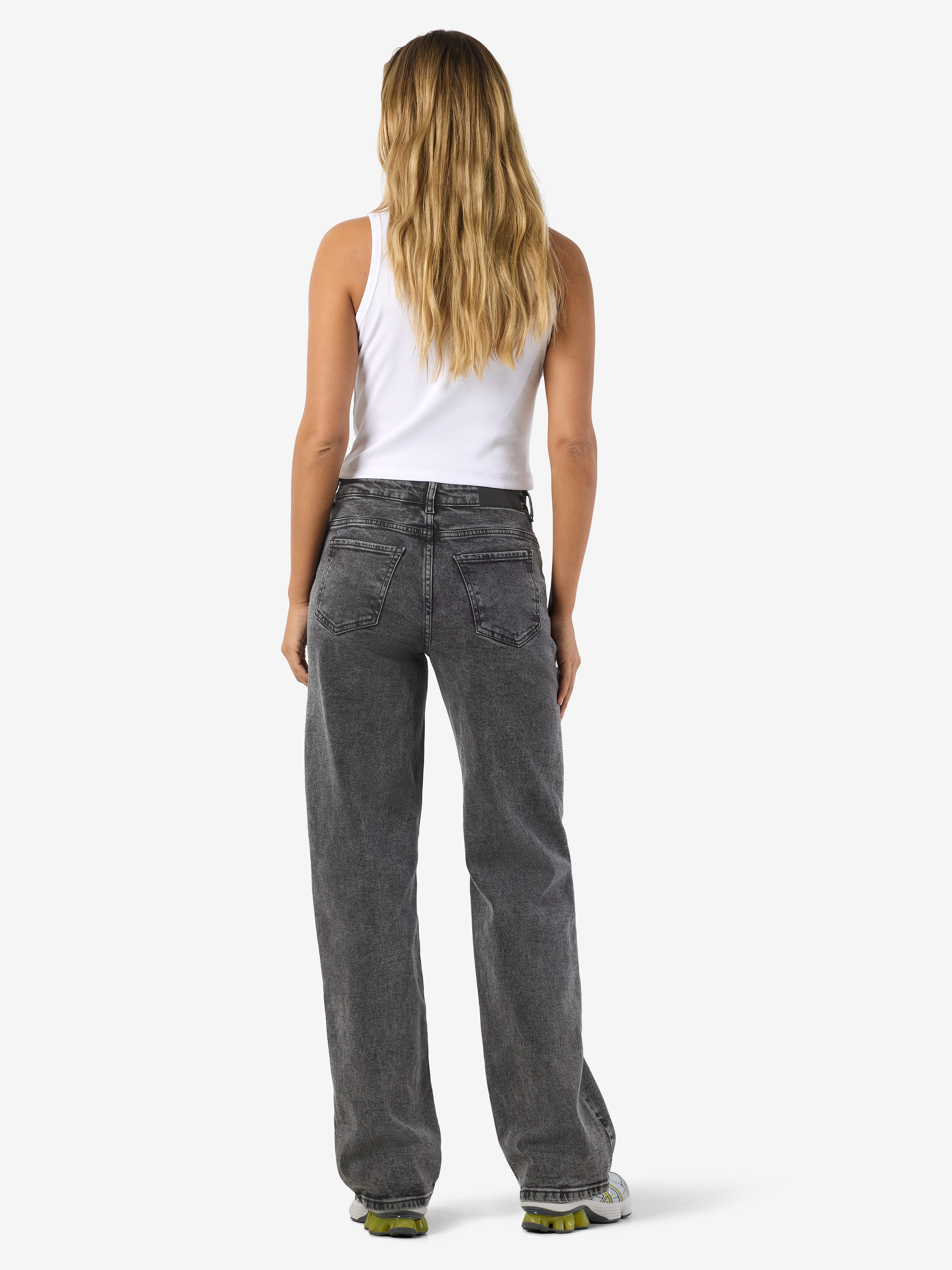 Noisy may Weite Jeans NMYOLANDA NW WIDE JEANS AZ391DG FWD NOOS