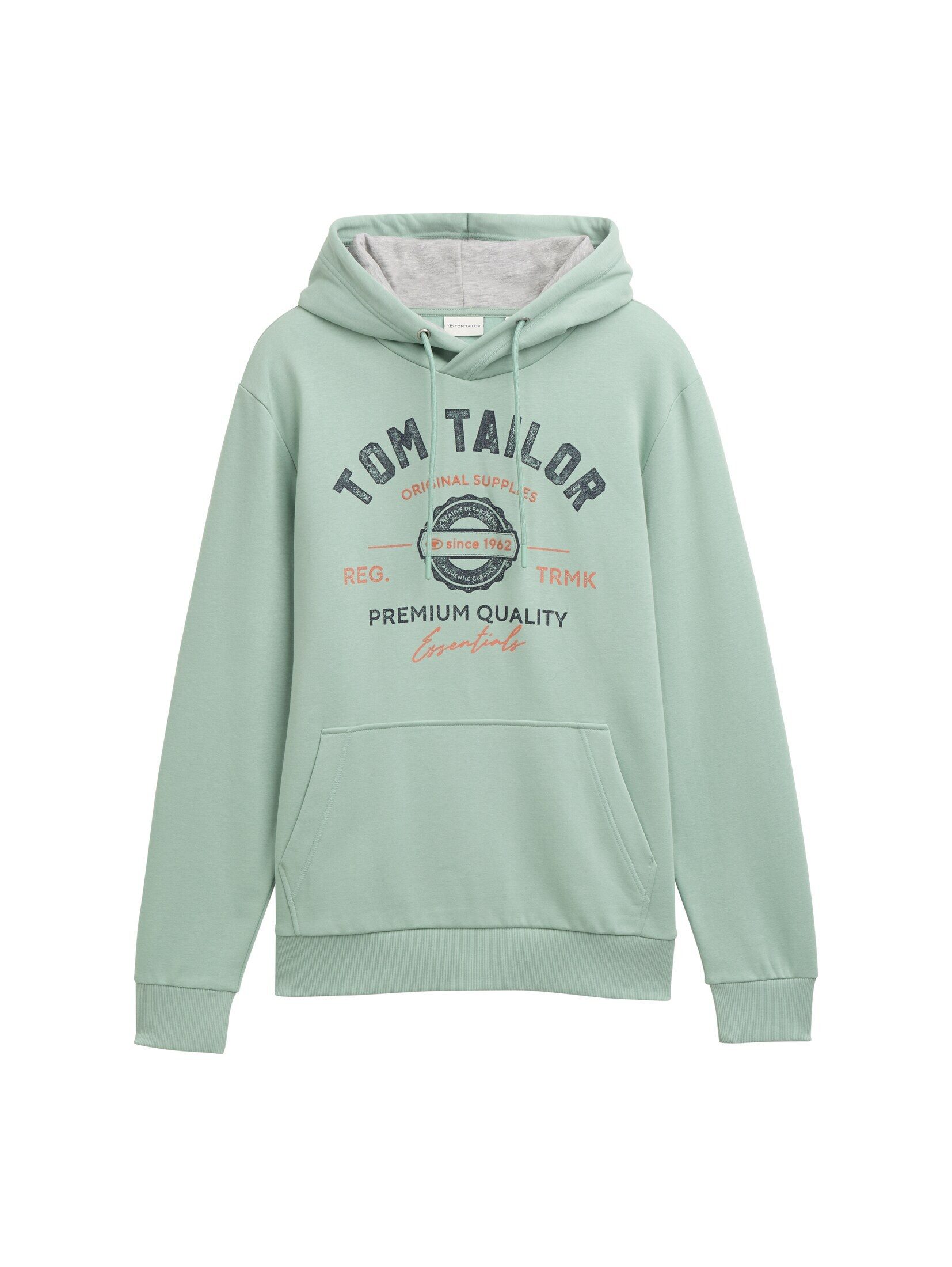 TOM TAILOR Sweatshirt Strick & Sweatshirts Hoodie Sweatshirt mit Logo-Print günstig online kaufen