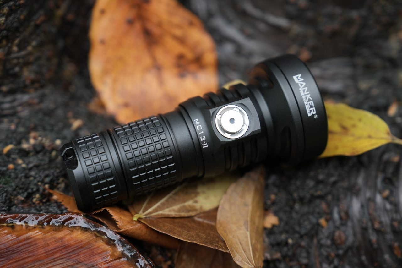 Manker Handleuchte MC13 II SFT40 1800 Lumen mit 18350 Akku und erweiterbar für 18650 (1-St)
