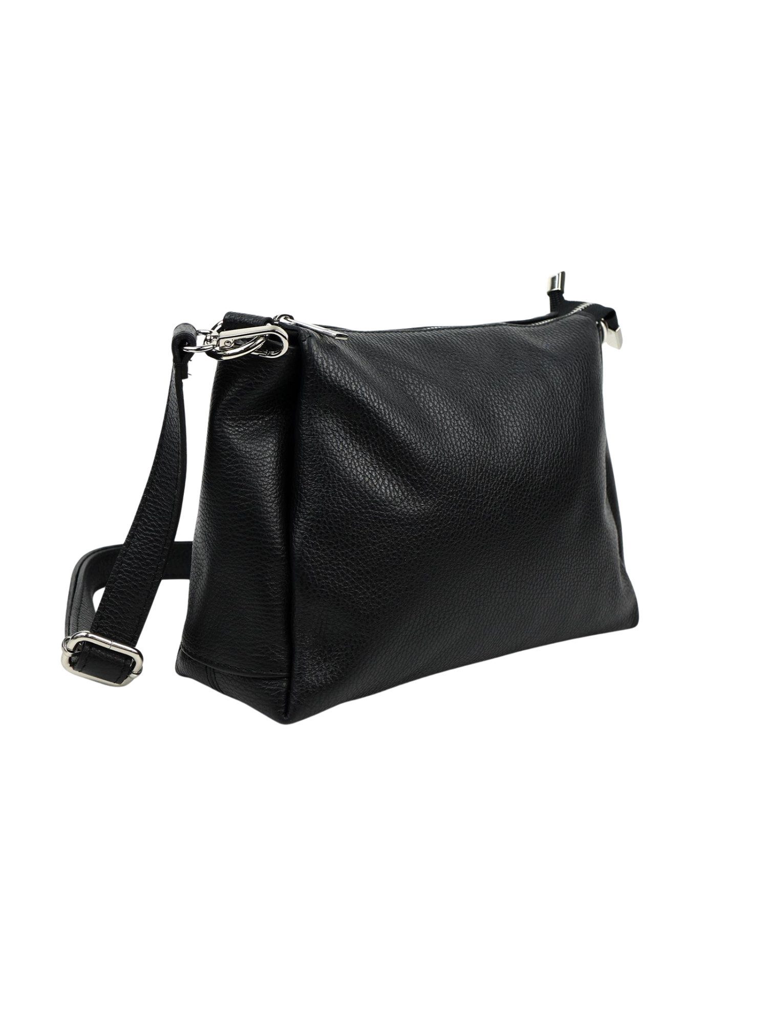 BRISE TASCHE Schultertasche Brise – Echtleder Schultertasche, 3-Fach, kompakt & stilvoll, kompakt leicht übersichtliche Fächeraufteilung