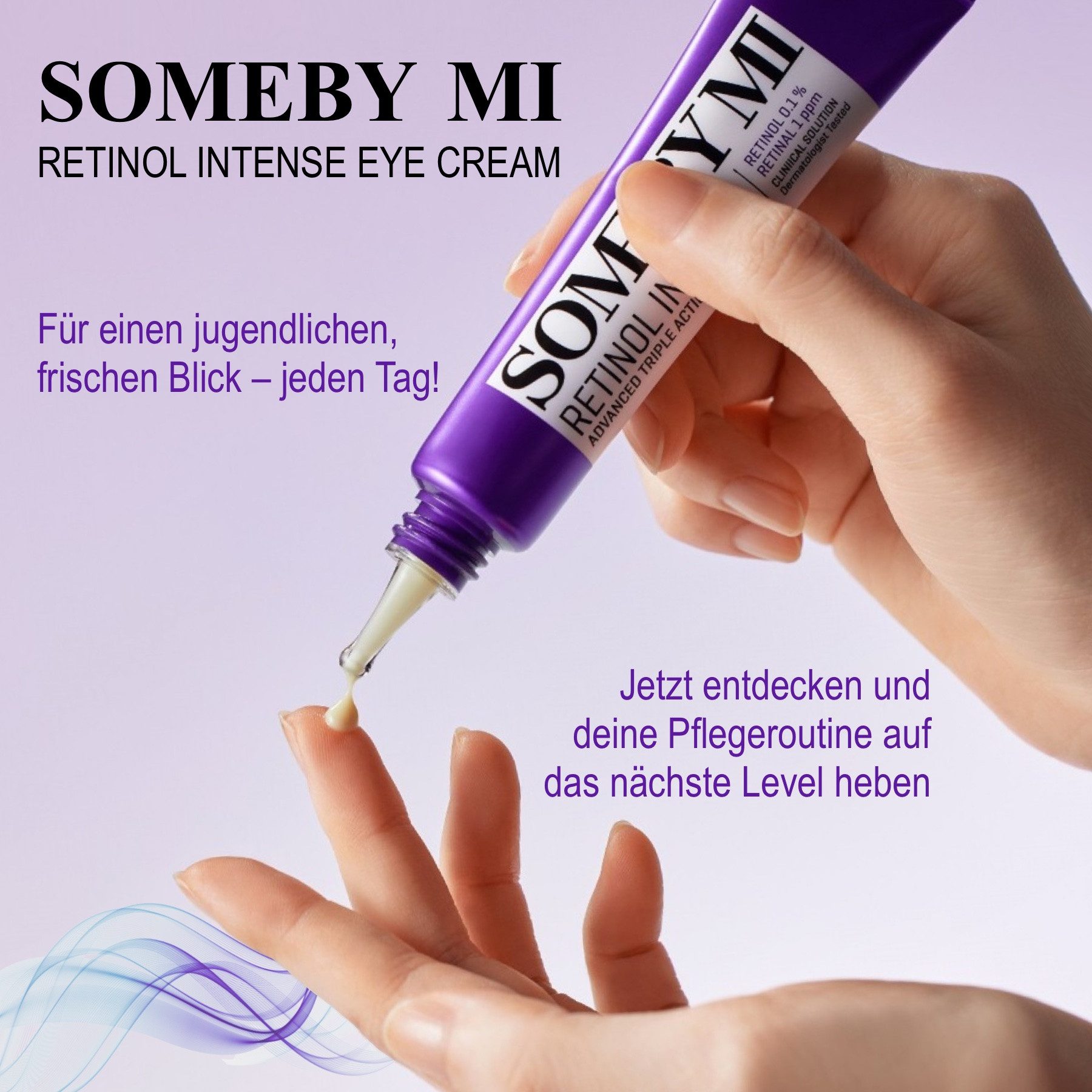Some By Mi Anti-Aging-Augencreme Augenkonturencreme Anti-Falten Retinol Intense Reactivating Eye Cream, 1-tlg., Anti-Aging, Anti-Falten,Augencreme,Augenpflege