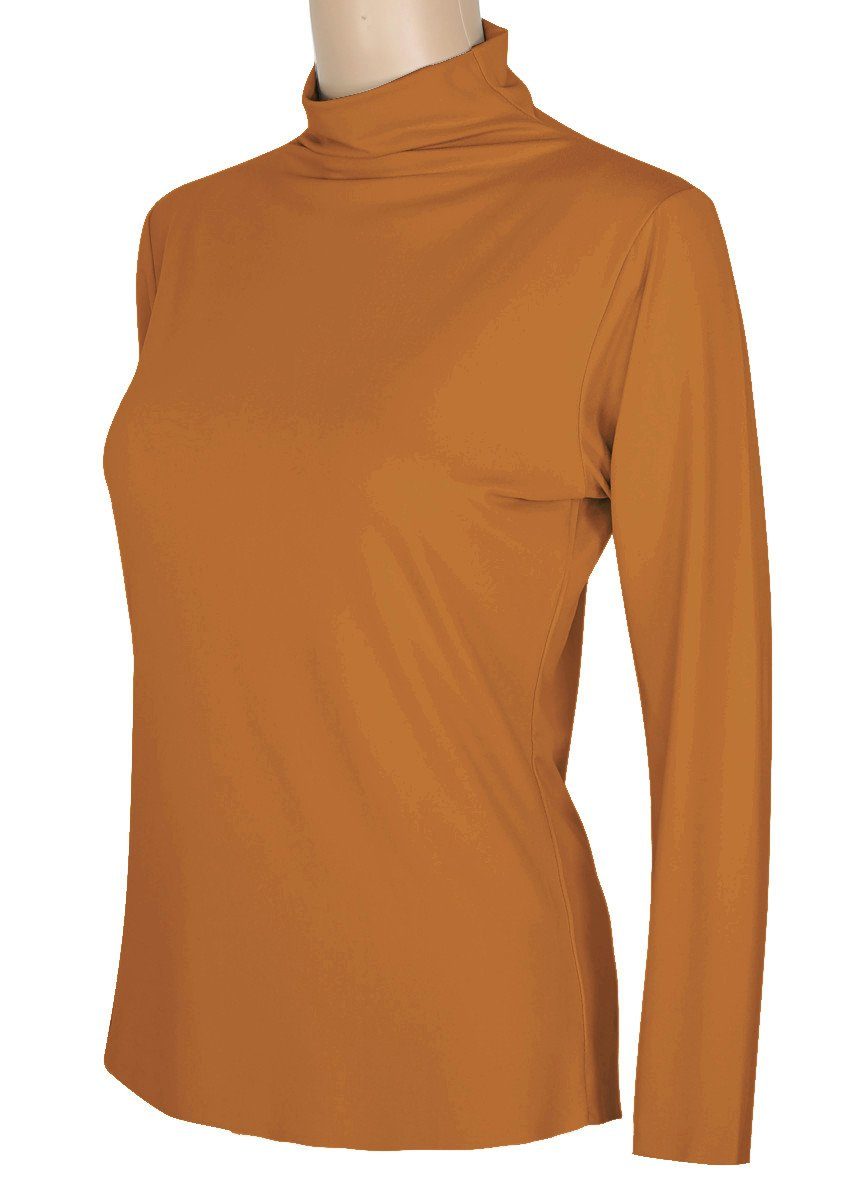 dy_mode Rollkragenshirt Leichter Damen Rollkragen Langarmshirt günstig online kaufen