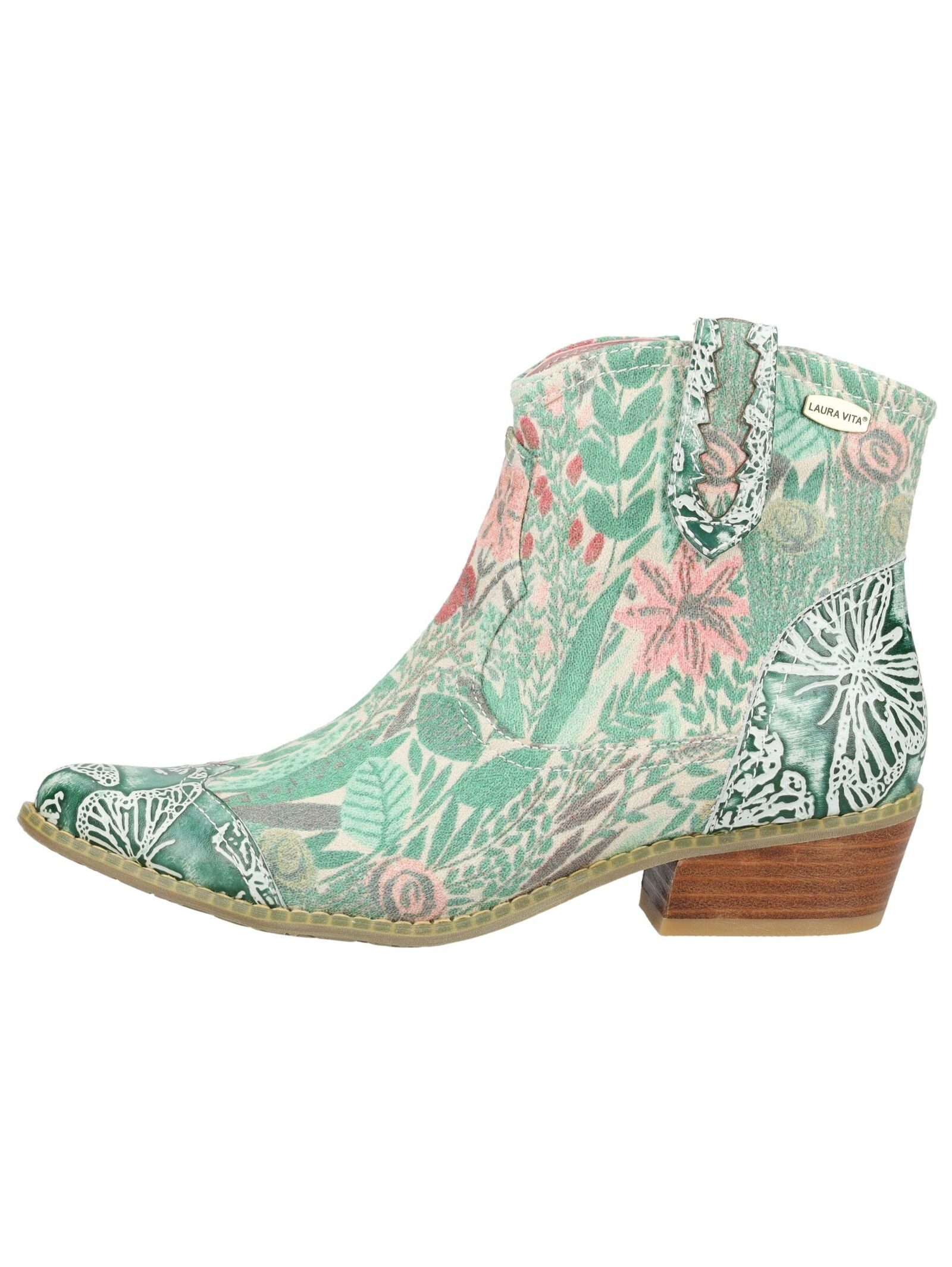 LAURA VITA LAURA VITA Stiefelette Leder/Textil Bikerboots günstig online kaufen