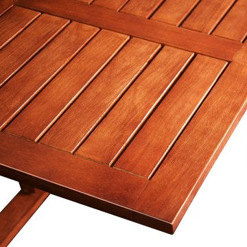 Casaria Balkonhängetisch Akazie (1-St), klappbar Hängetisch wetterfest FSC®-zertifiziert Holz