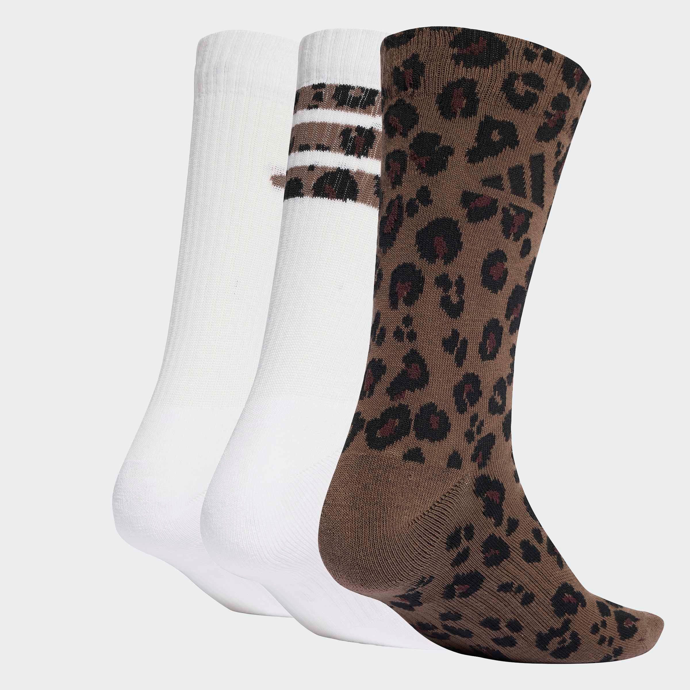 adidas Performance Funktionssocken LEO SOCK 3PP (3-Paar) für Fitness und Alltag, mit Fußgewölbeunterstützung