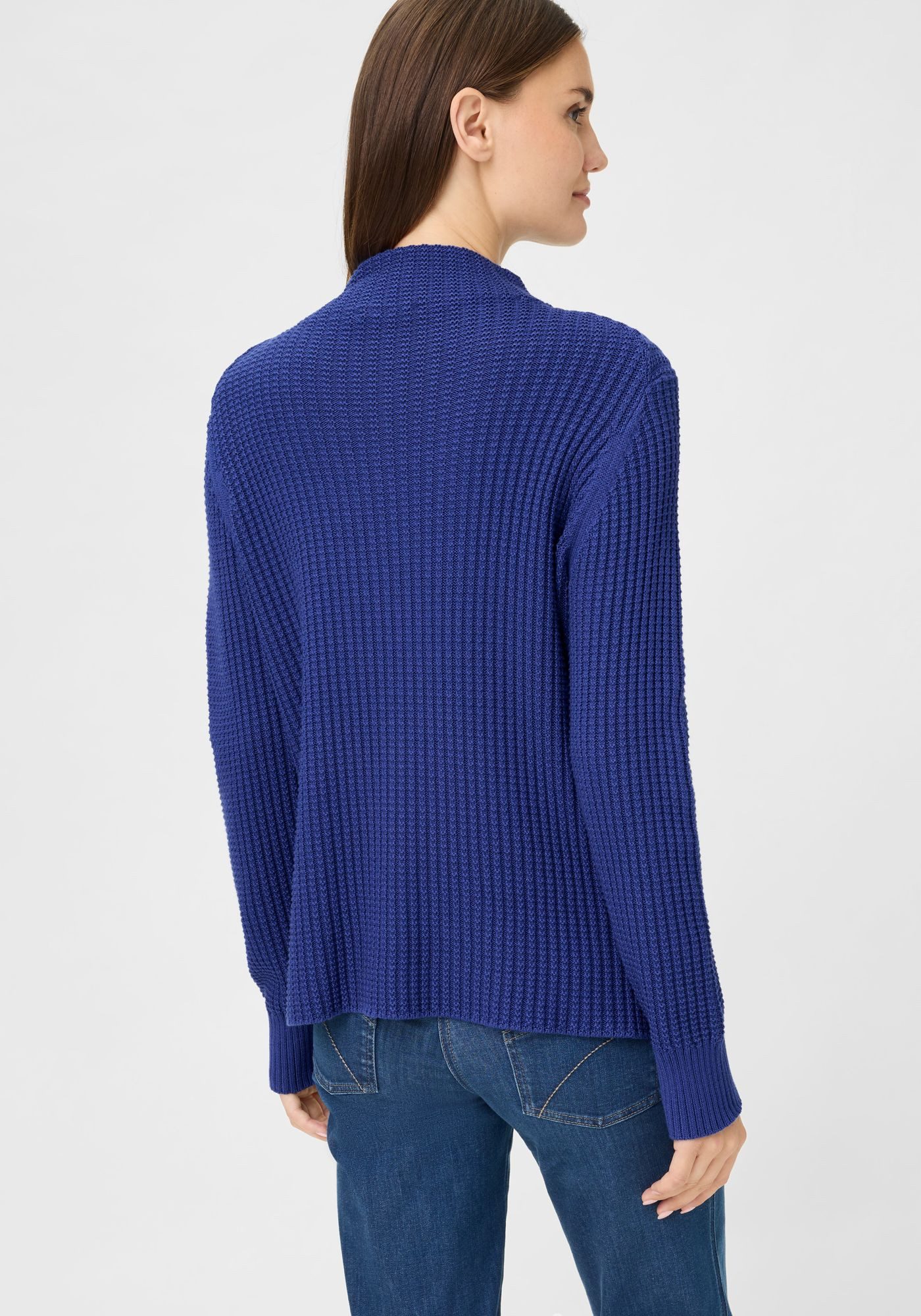 Olsen Stehkragenpullover