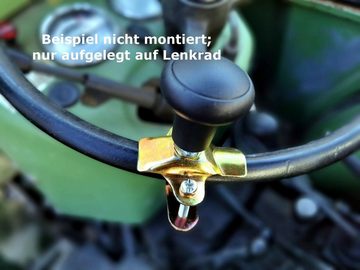 Solus Lenkradknauf Lenkradknopf Lenkknauf Lenkhilfe für 16 - 36 mm Durchmesser Lenkeradapter