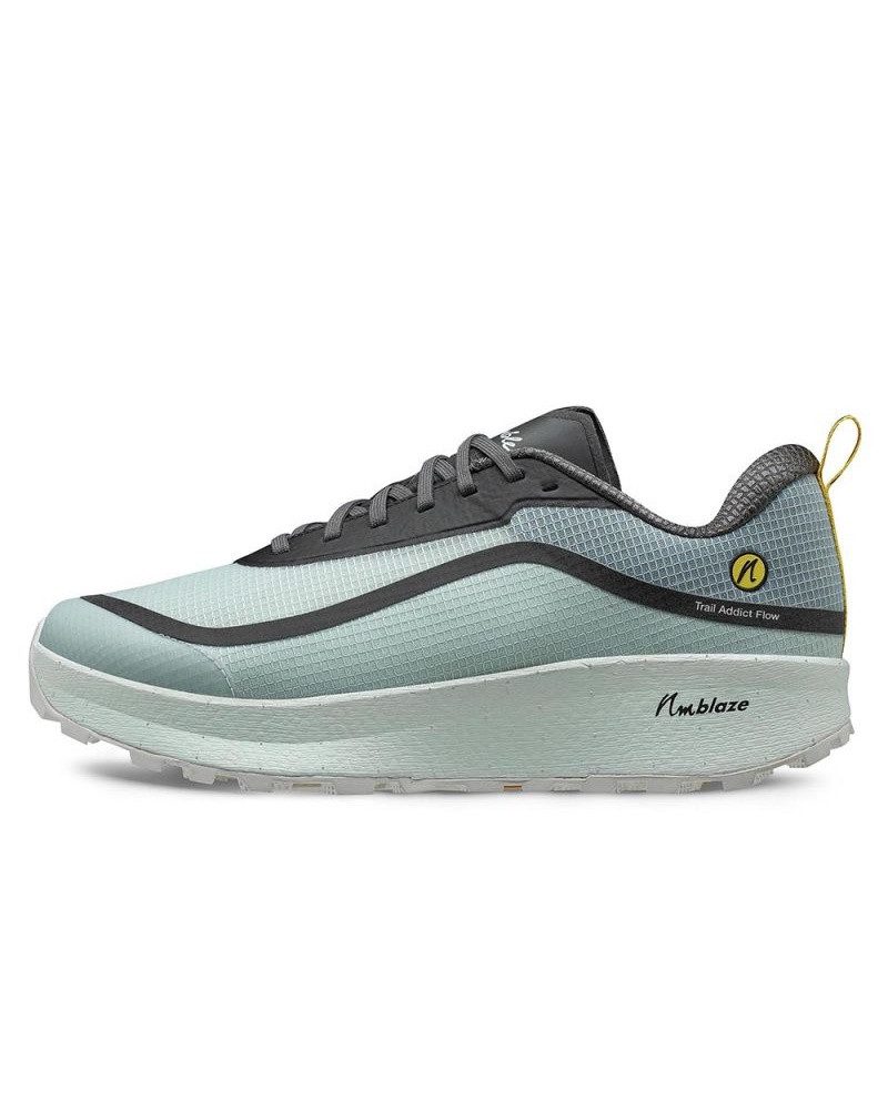 Joe Nimble Addict Flow Trail grau/mintgrün Herren Laufschuh
