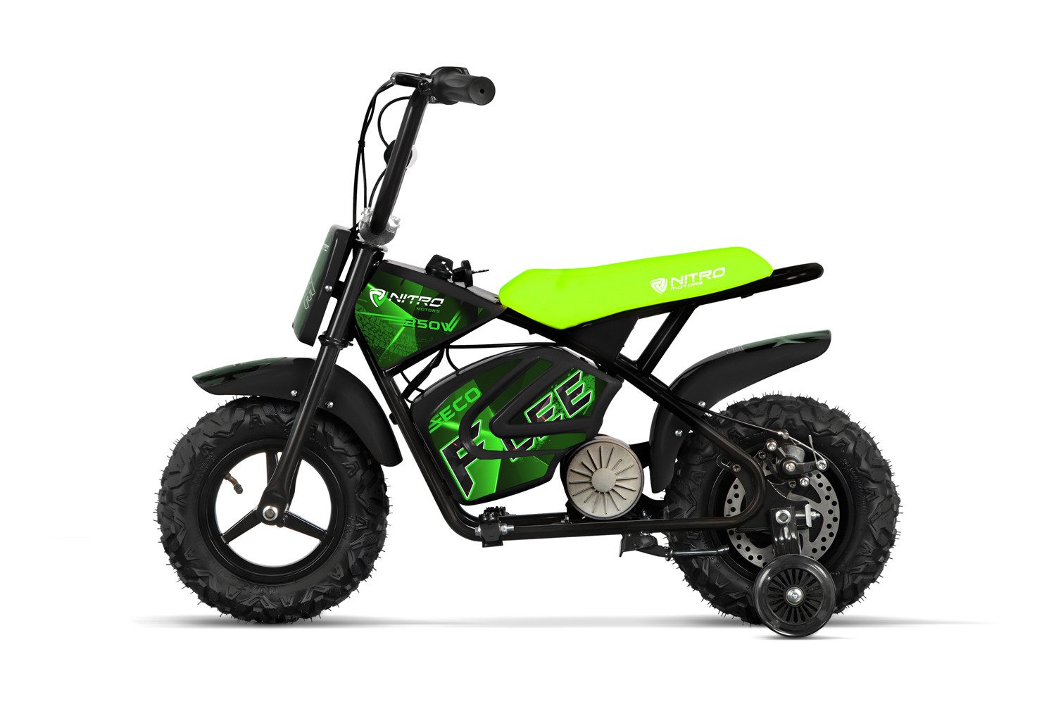 Smarty Elektro-Kindermotorrad Eco Flee 300W 24V 6,5 Zoll 2-Stufen
