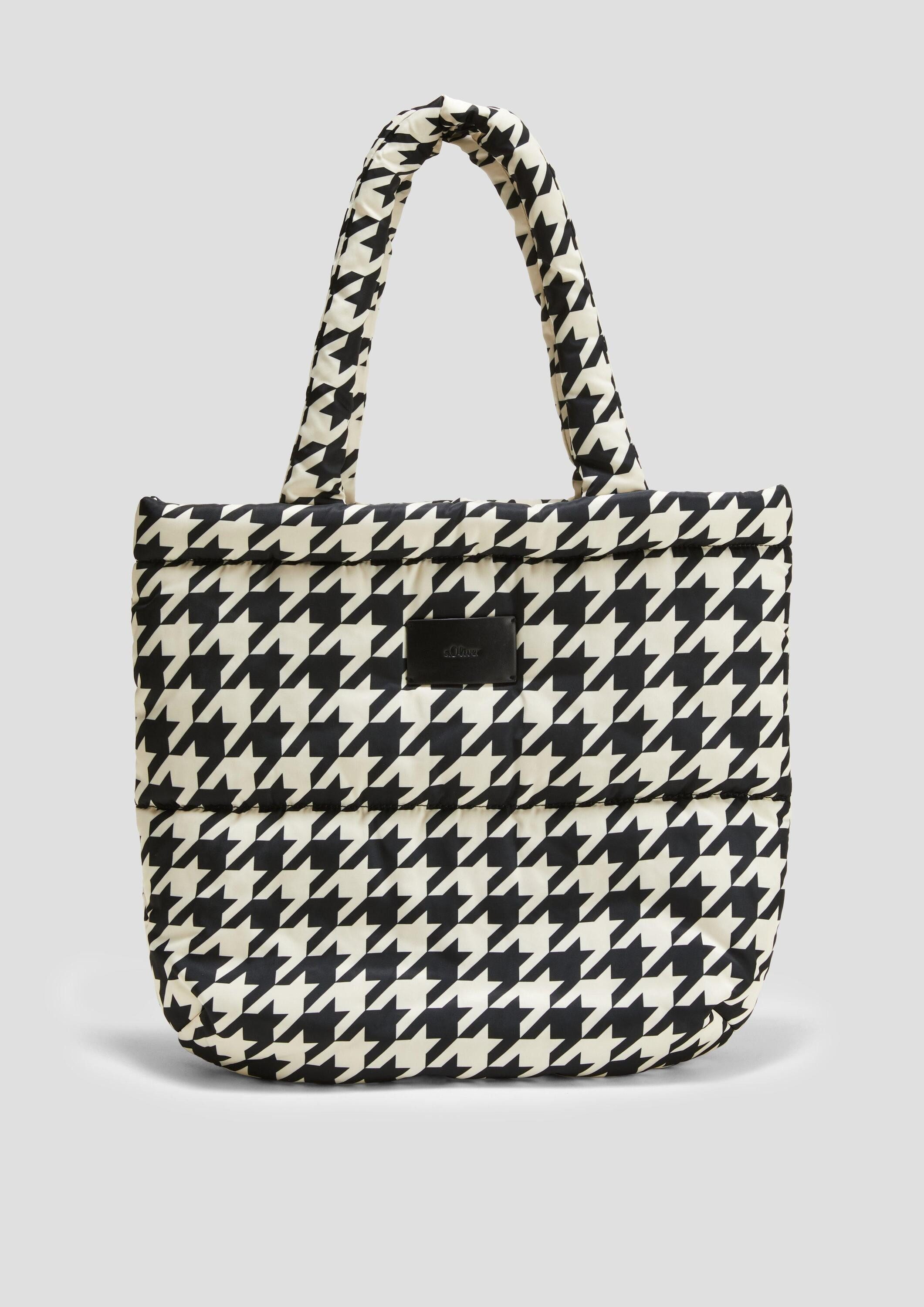 s.Oliver Shopper Tasche (1-tlg), Gesteppter Shopper aus Nylon