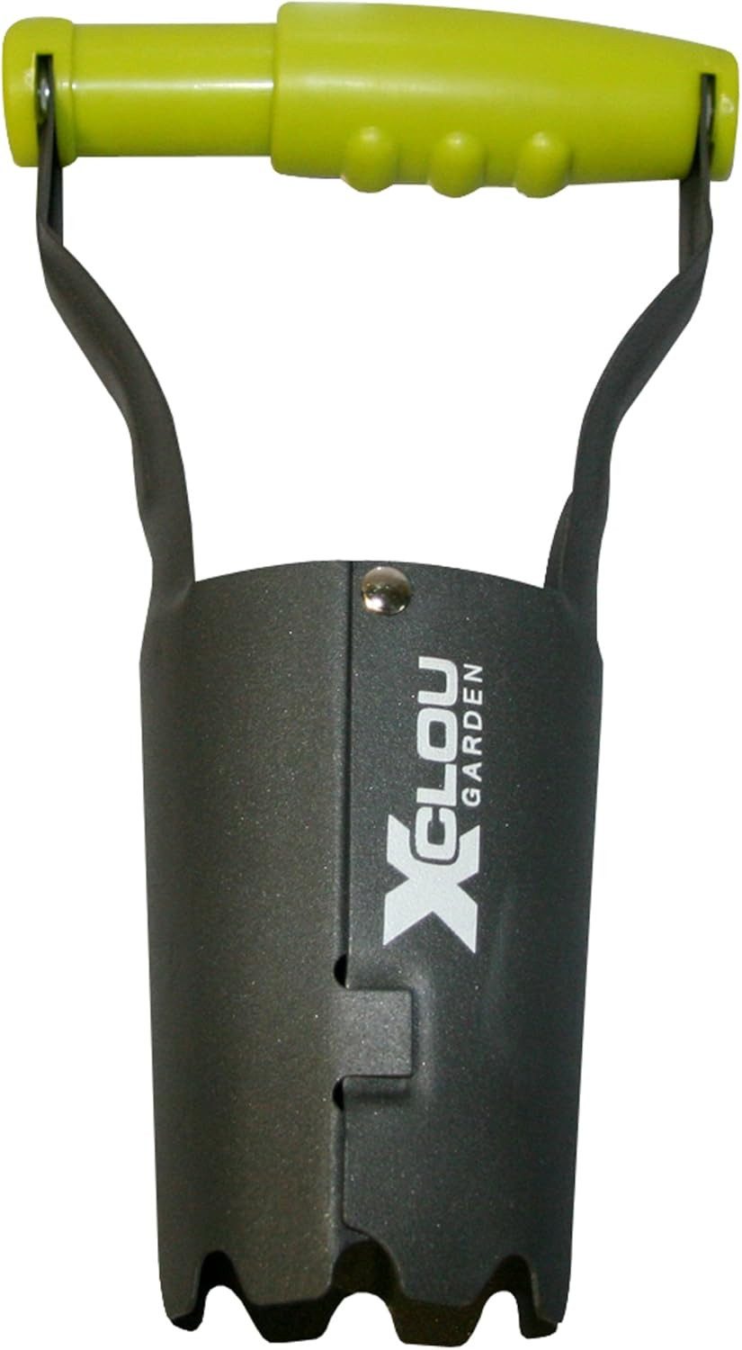 XCLOU Pflanzer Pflanzaotomat, Zwiebelpflanzer, ca. 12,5x7,2x23,5cm, grau/grün, (1-tlg)