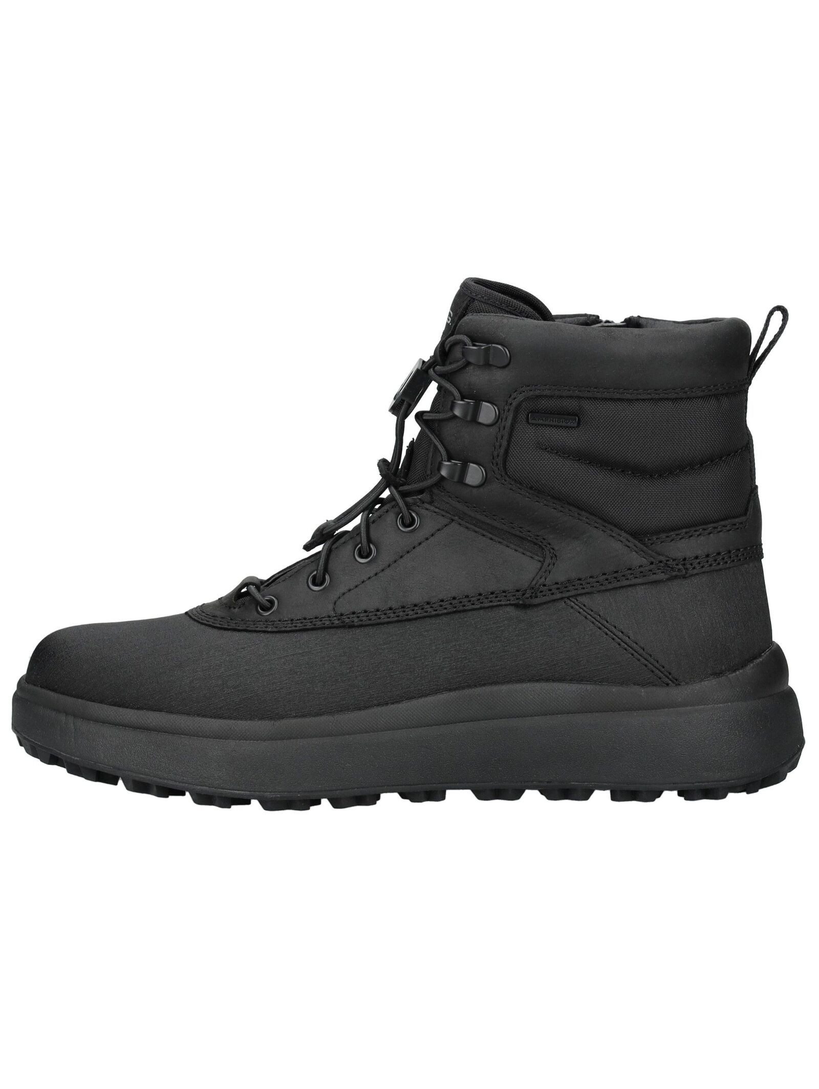 Geox Stiefelette Leder/Textil . Schnürstiefelette günstig online kaufen