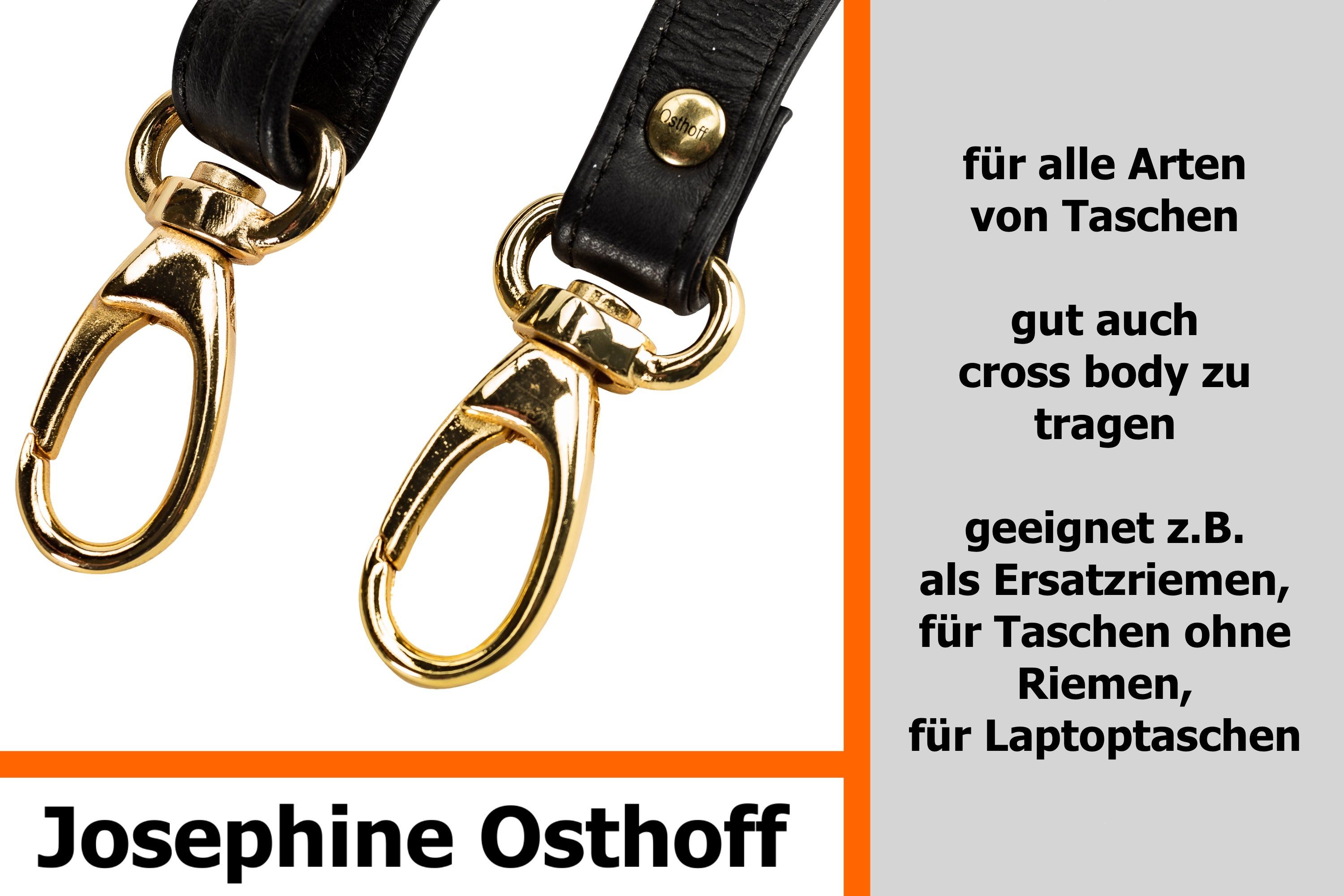 schwarz/gold Osthoff cm Josephine Schulterriemen Schulterriemen 2