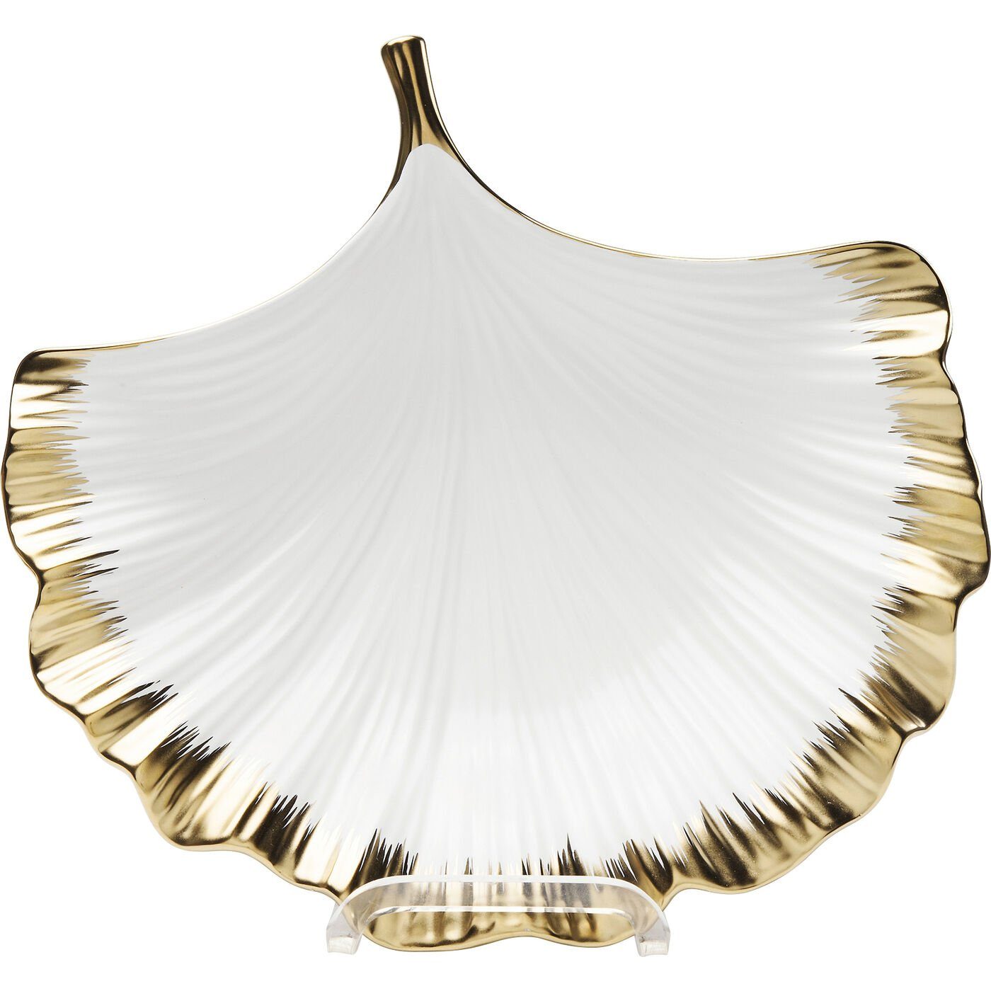 Kare Design Dekoschale Ginkgo Elegance Rim günstig online kaufen