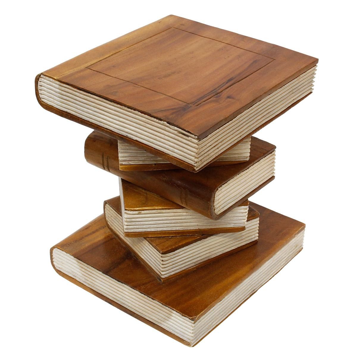 Oriental Galerie Blumenhocker Bücherhocker Beistelltisch Braun günstig online kaufen