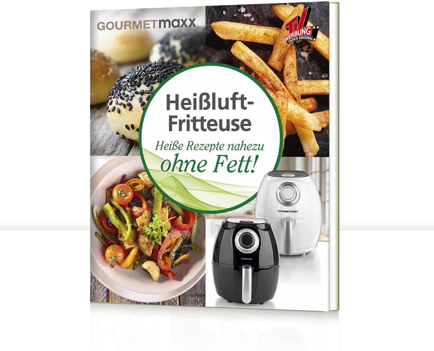 GOURMETmaxx Notizbuch »Heißluftfritteuse«, Heiße Rezepte nahezu ohne Fett  Gourmetmaxx. online kaufen | OTTO