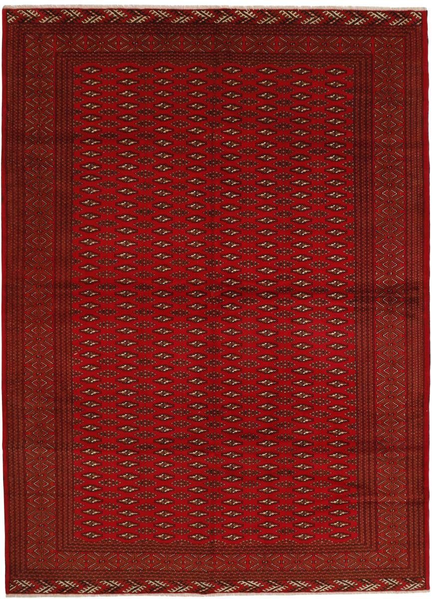 Orientteppich Turkaman 249x339 Handgeknüpfter Orientteppich / Perserteppich, Nain Trading, rechteckig, Höhe: 6 mm