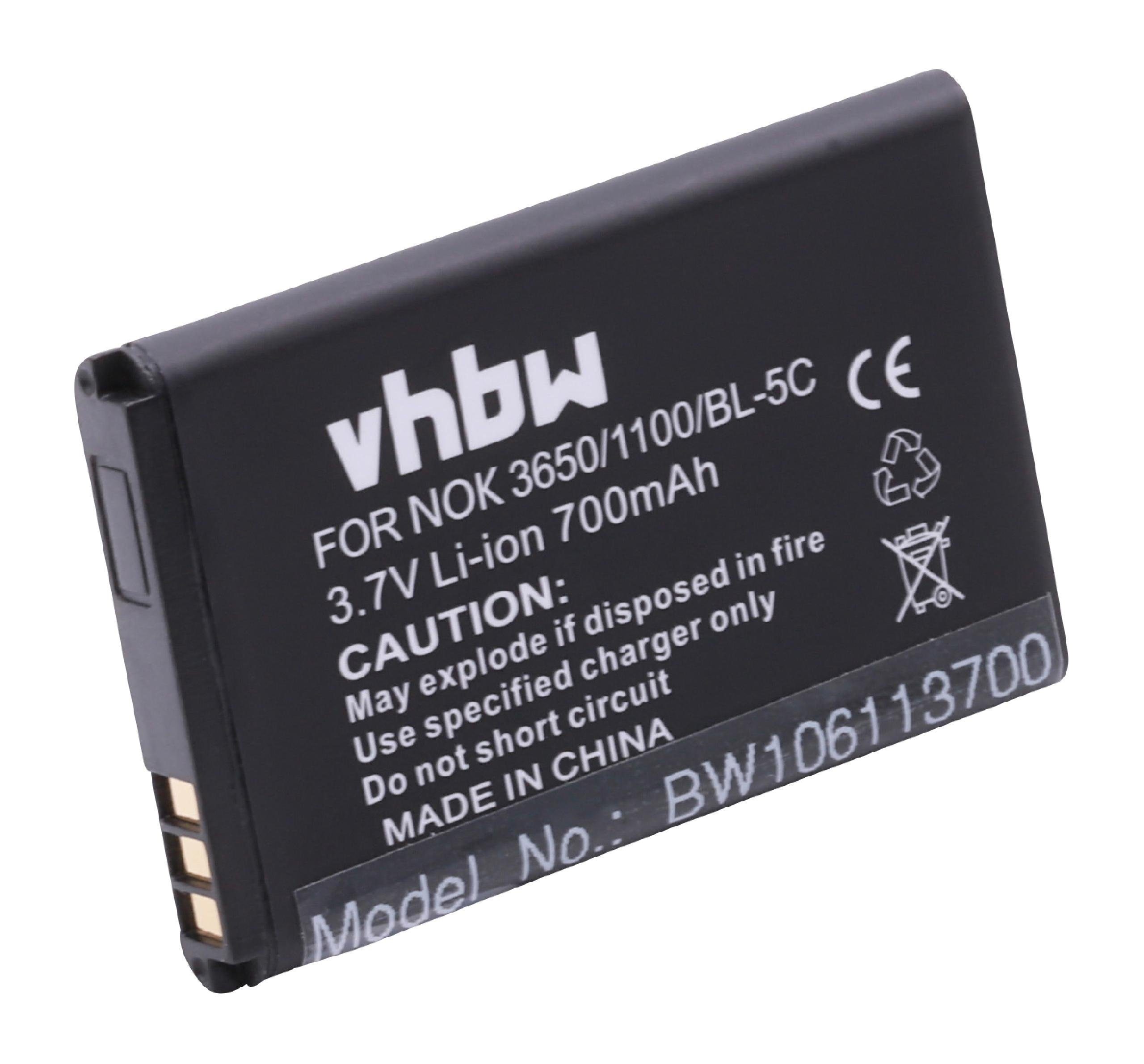 vhbw Smartphone-Akku Ersatz für Nortel 690104 für Mobilfunk (700mAh, 3,7V, Li-Ion) 700 mAh