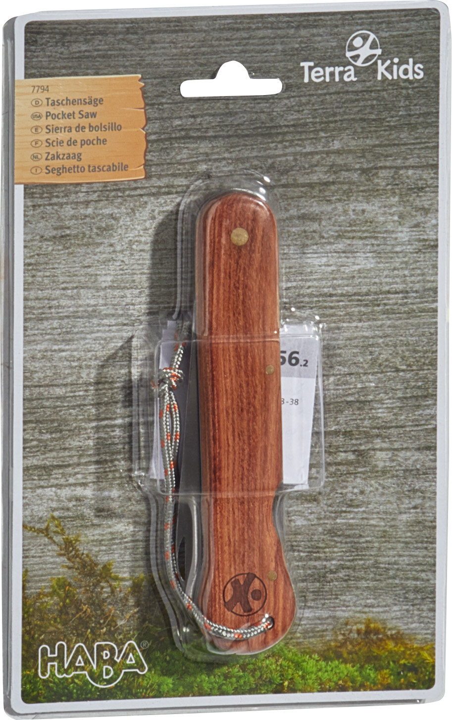 Haba Lernspielzeug Outdoor Werkzeug Terra Kids Taschensäge 1007794001