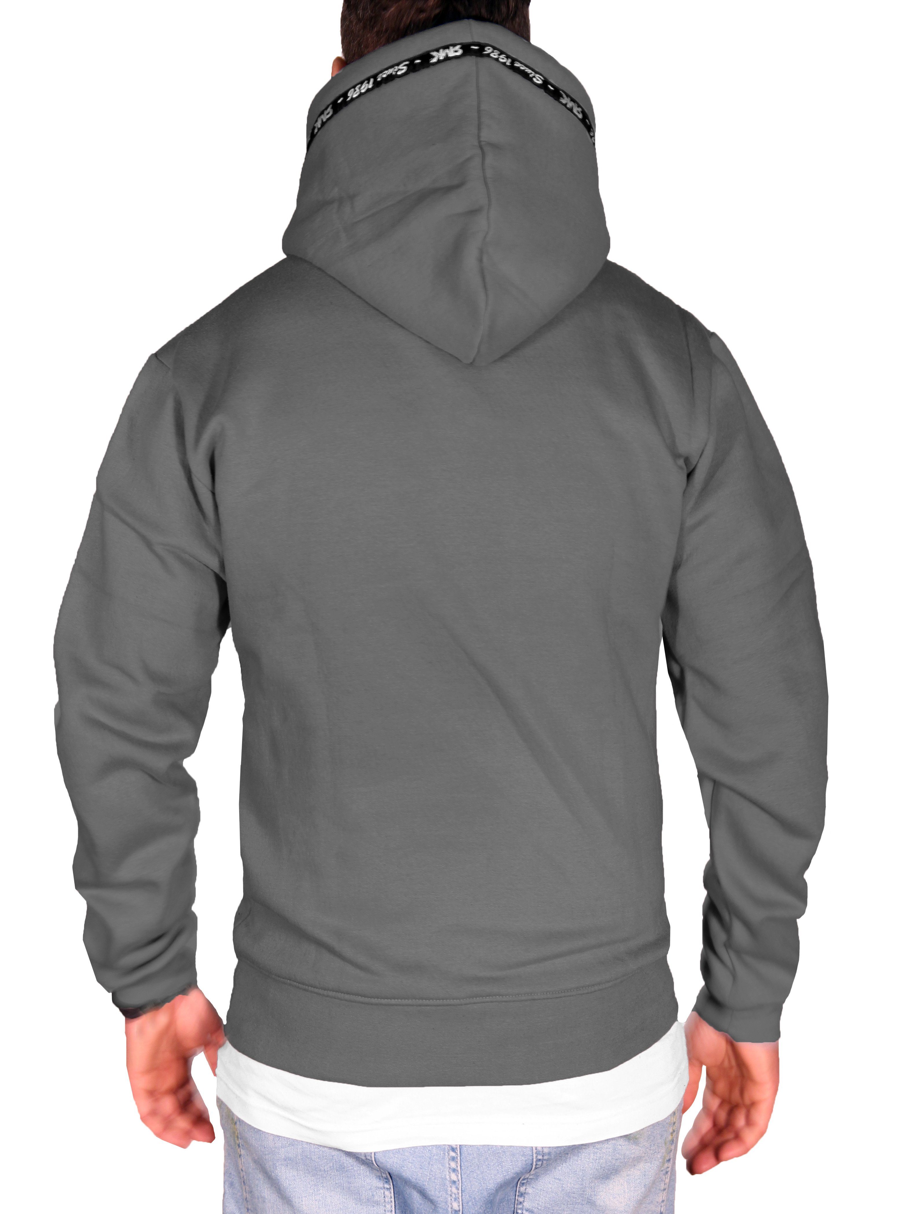 RMK Hoodie Herren Kapuzenpullover Langarmshirt Kapuze Basic Longsleeve Tasc günstig online kaufen