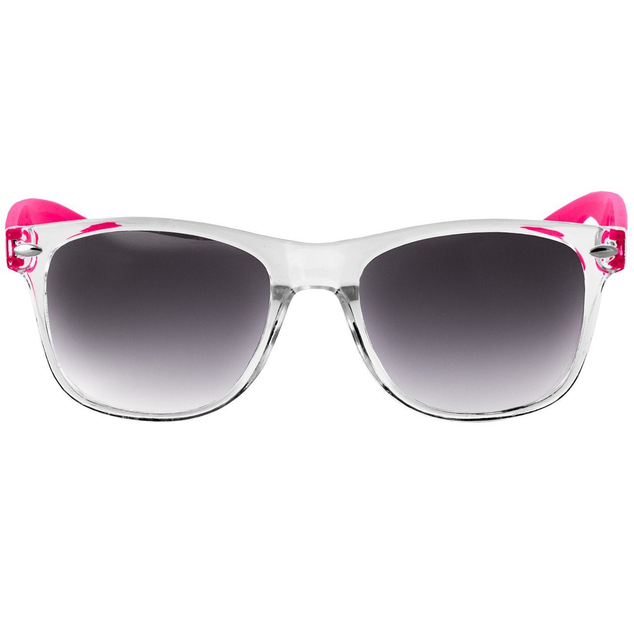 RETRO Caspar Sonnenbrille Designbrille SG017 Damen / blau pink verspiegelt