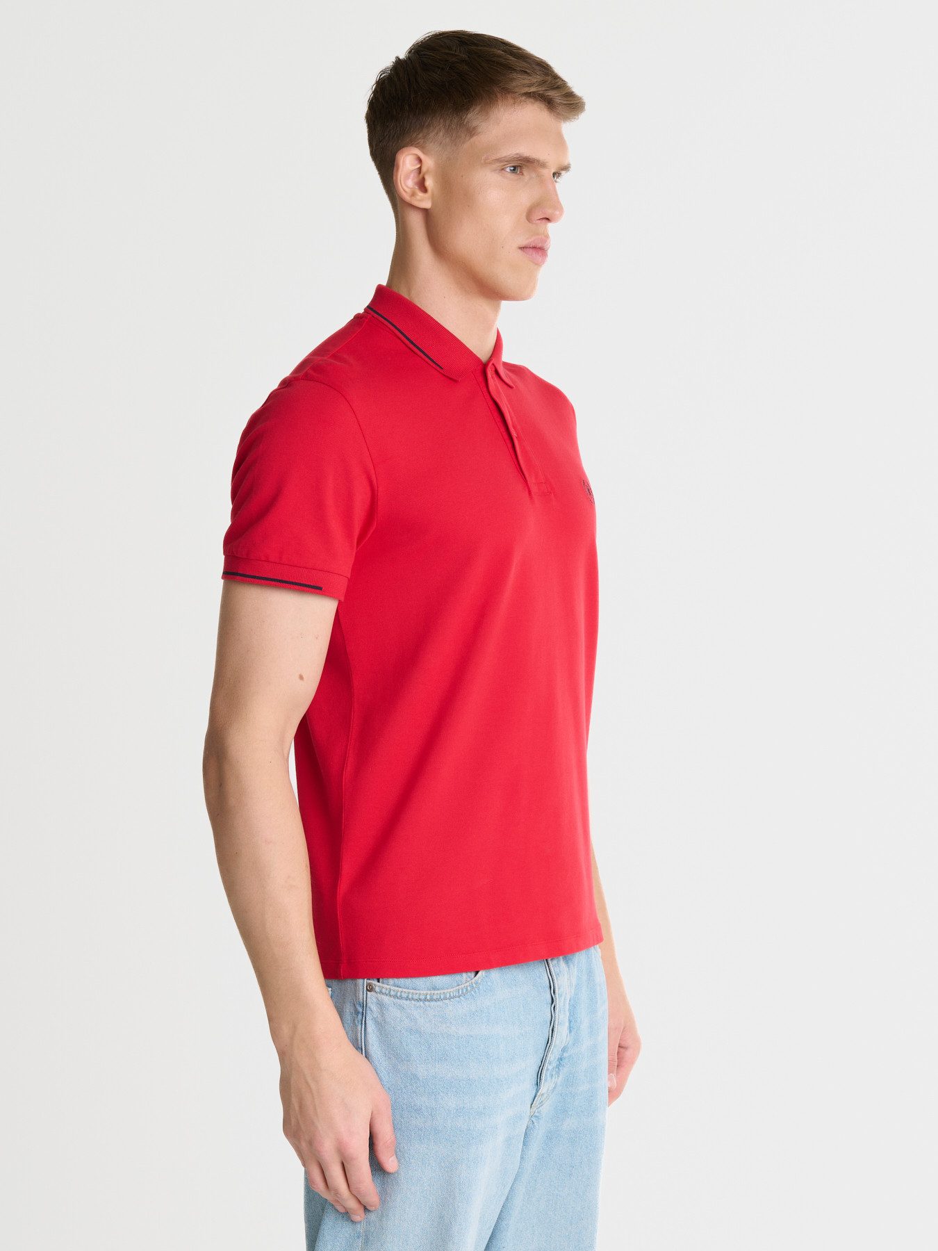 BIG STAR Poloshirt POLIAN rot