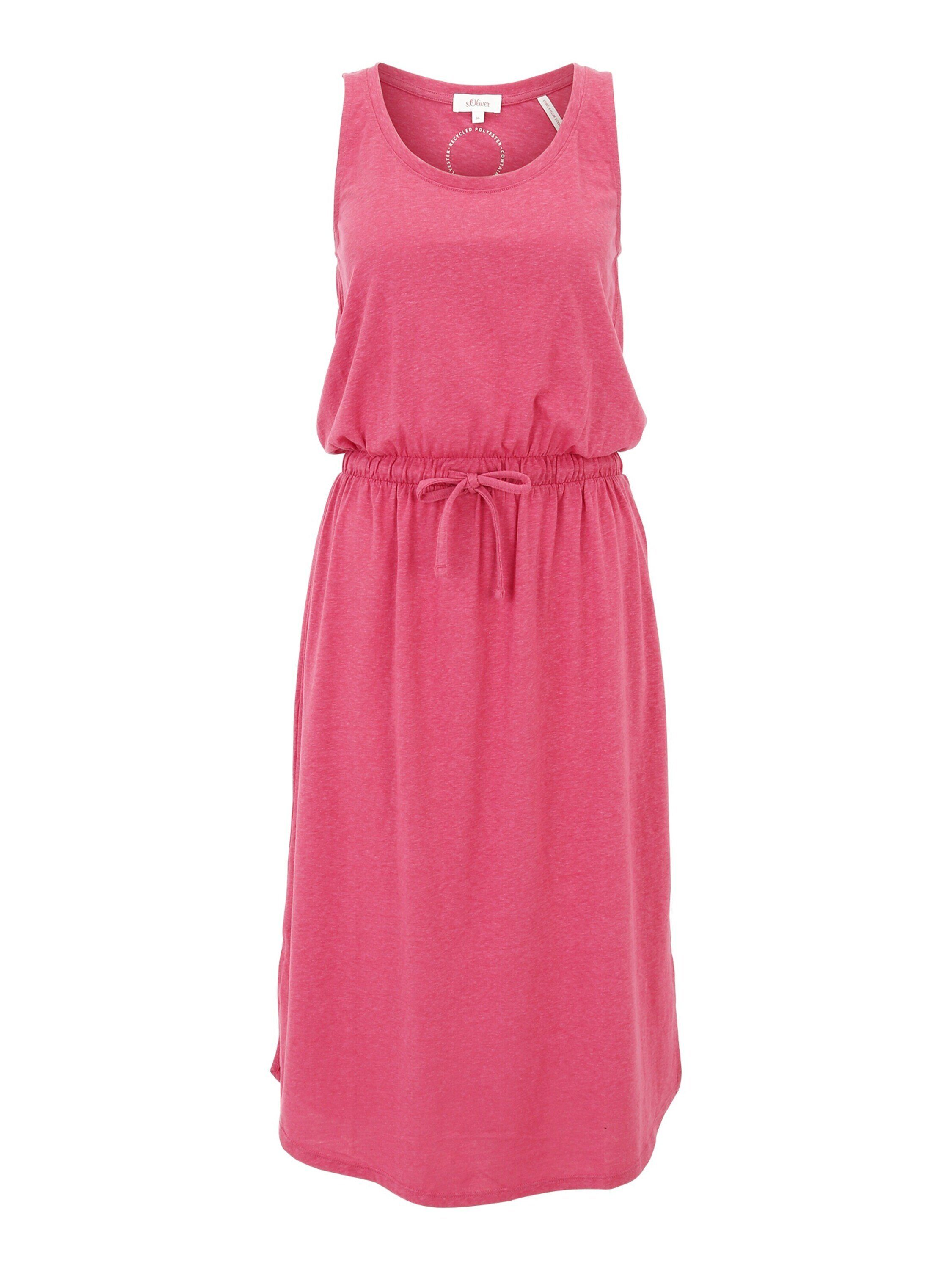 (1-tlg) Drapiert/gerafft Sommerkleid s.Oliver