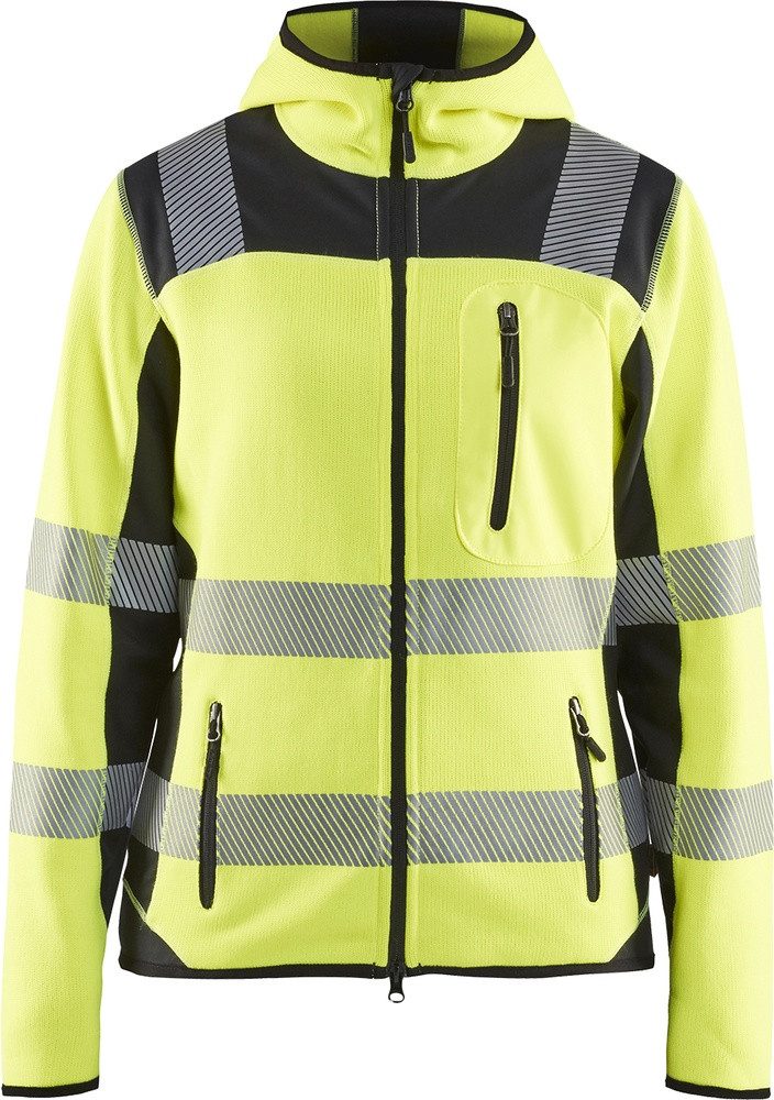 Blåkläder Warnschutz-Shirt Damen High Vis Strickjacke