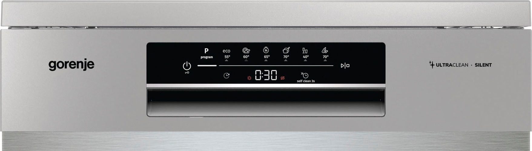 GORENJE Standgeschirrspüler GS 642E90X, 11 l, 13 Maßgedecke, Total AquaStop – Bild 2 von 5