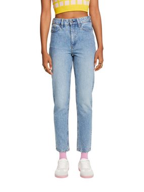 Esprit Bequeme Jeans Retro-Classic-Jeans mit hohem Bund