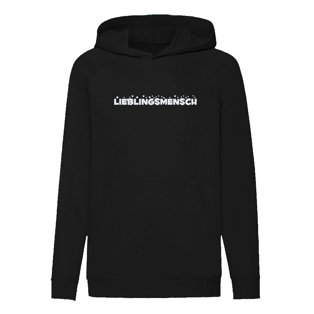 Ggraphics Hoodie Lieblingsmensch Kinder Hoodie / Kapuzenpullover, Mit