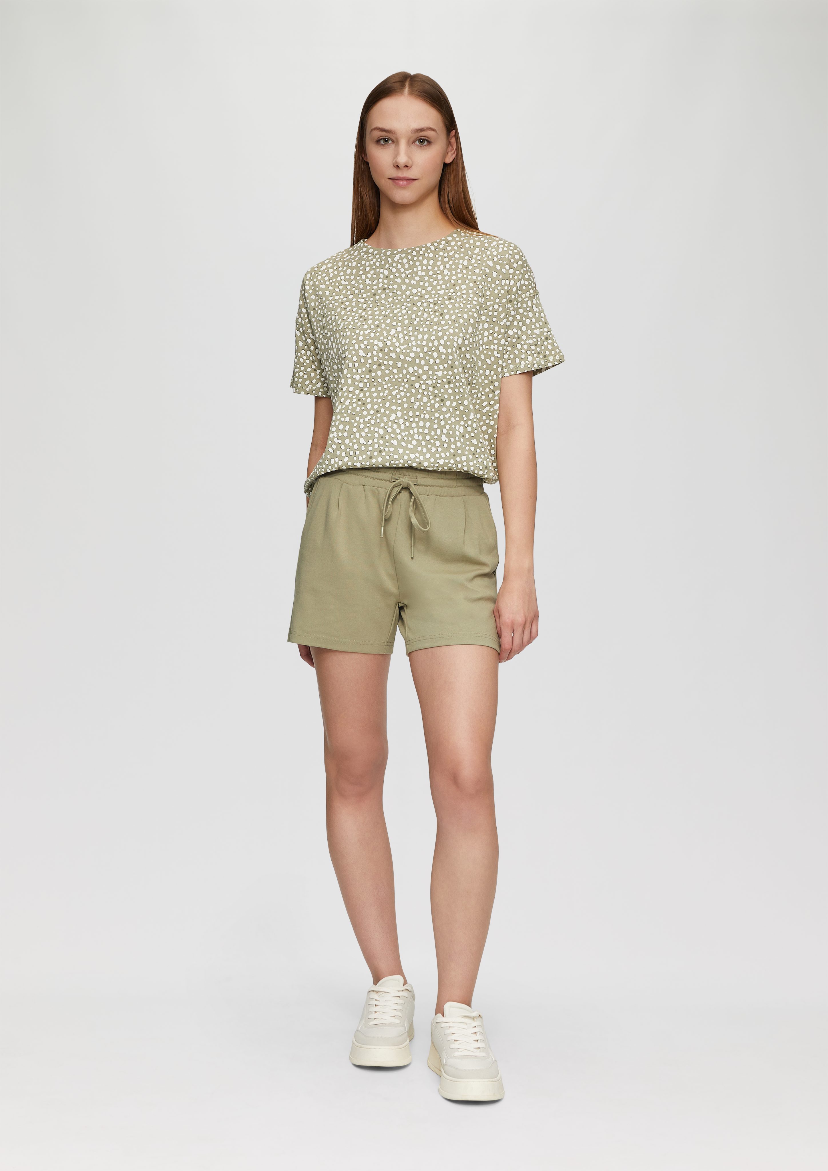 QS Shorts Shorts aus Interlock-Jersey mit günstig online kaufen