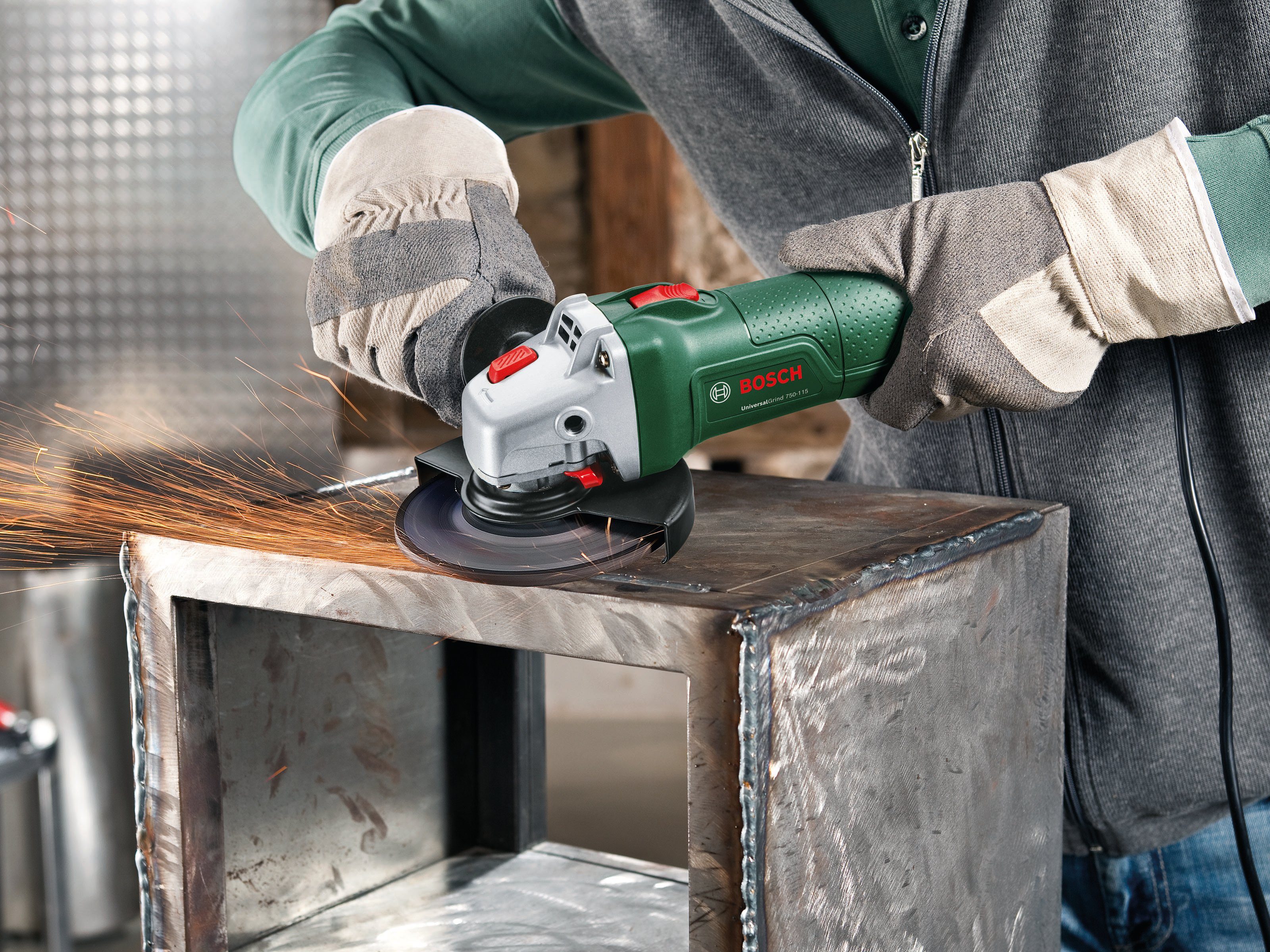 Bosch Home & Garden Winkelschleifer UniversalGrind 750-125 – Bild 4 von 5