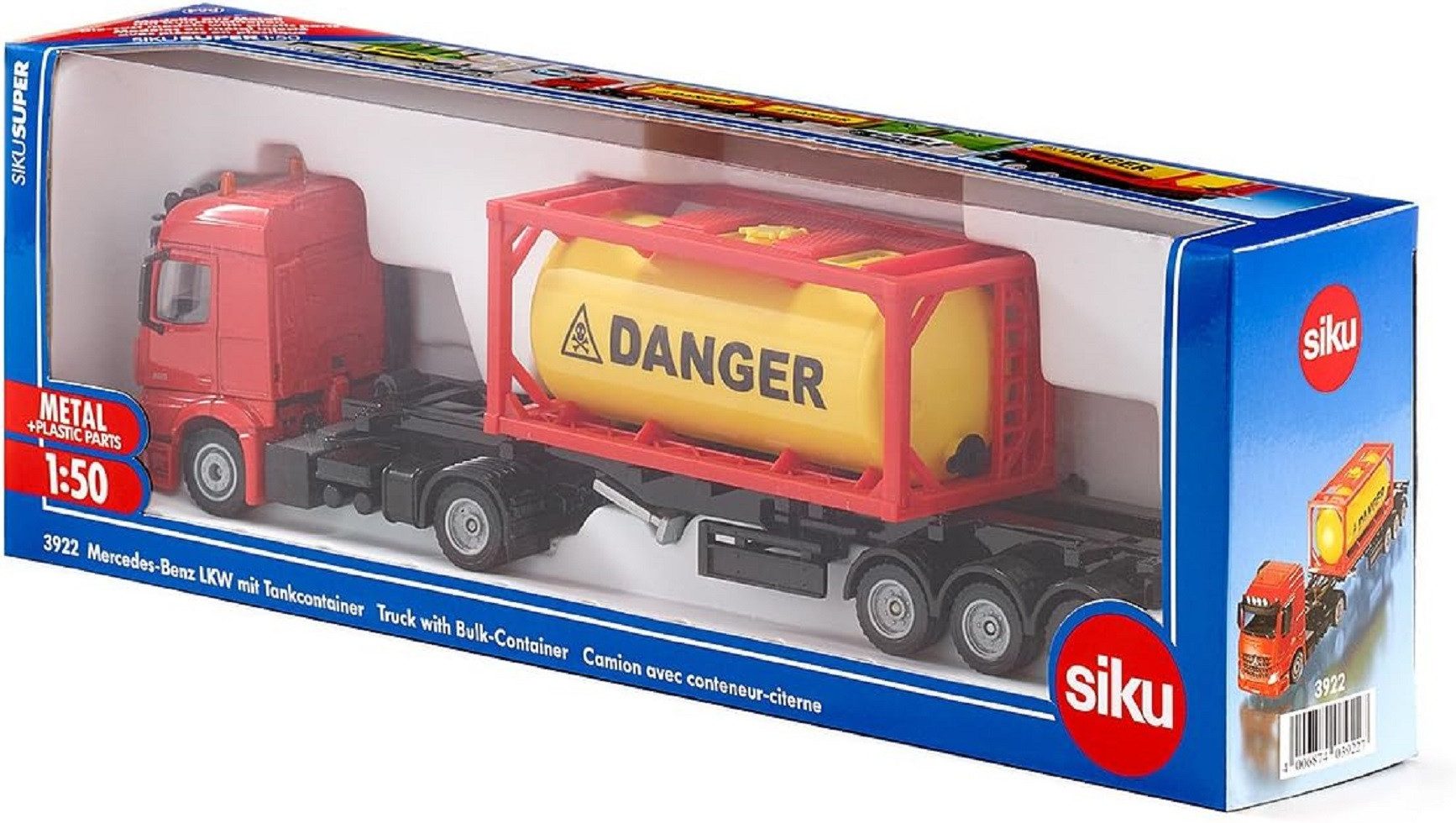 Siku Spielzeug-Traktor SIKU Mercedes-Benz LKW mit günstig online kaufen