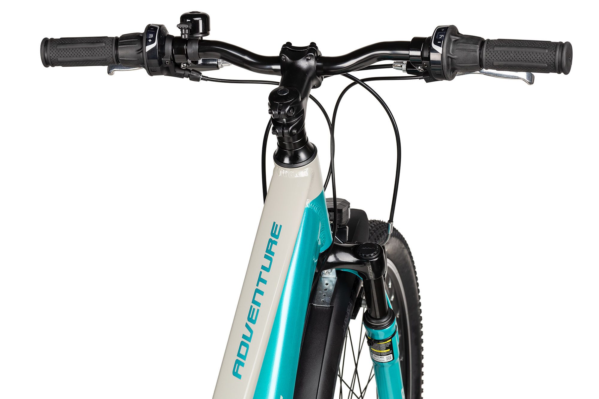 Axess Jugendfahrrad Axess Adventure 26 Trapez, 21 Gang Shimano Tourney 21 Schaltwerk, Kettenschaltung, Straßenausstattung schwarz/grau – Bild 4 von 5