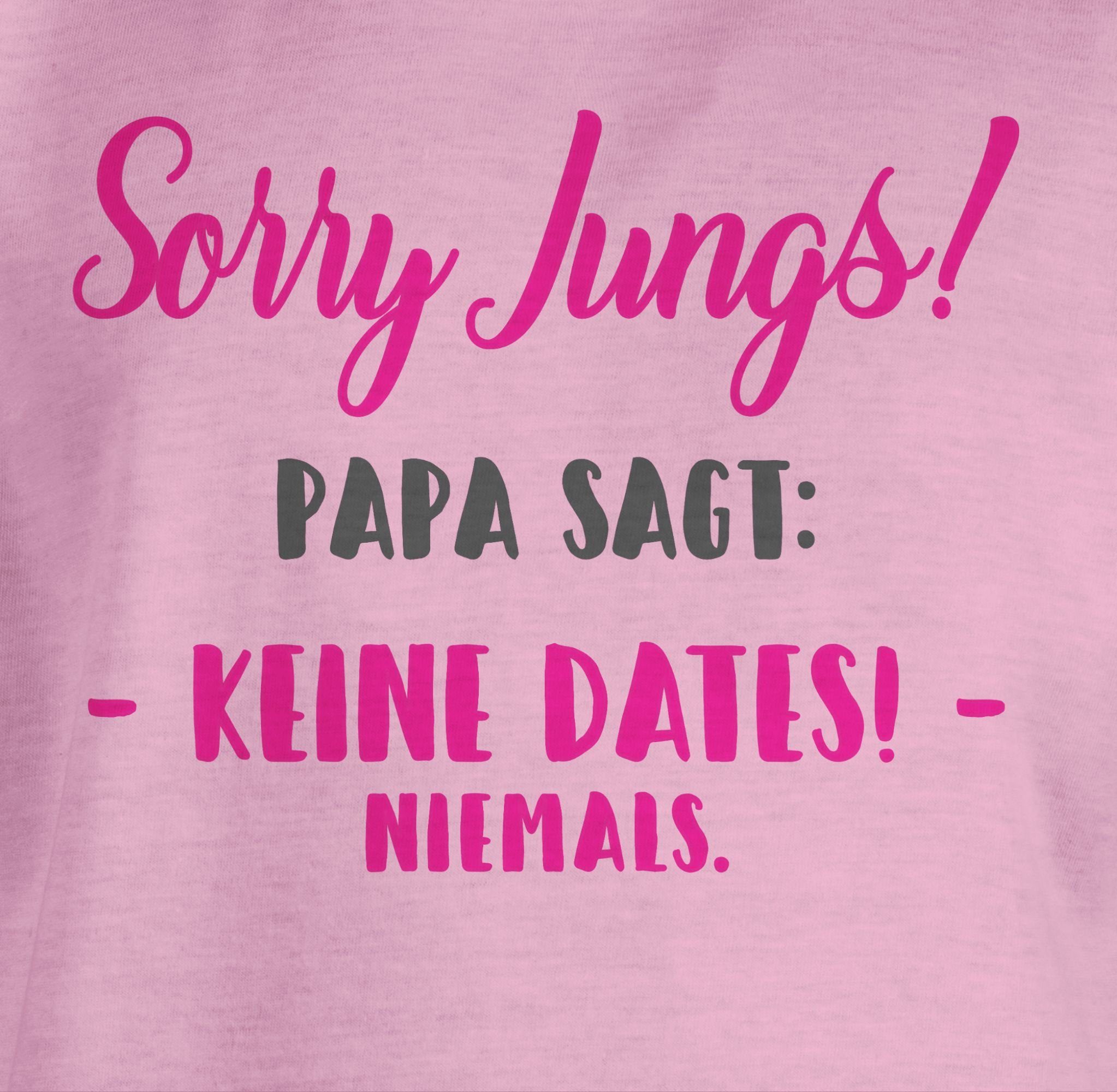 Rosa Sorry keine 1 Statement T-Shirt Kinder Jungs sagt Sprüche Papa Dates Shirtracer