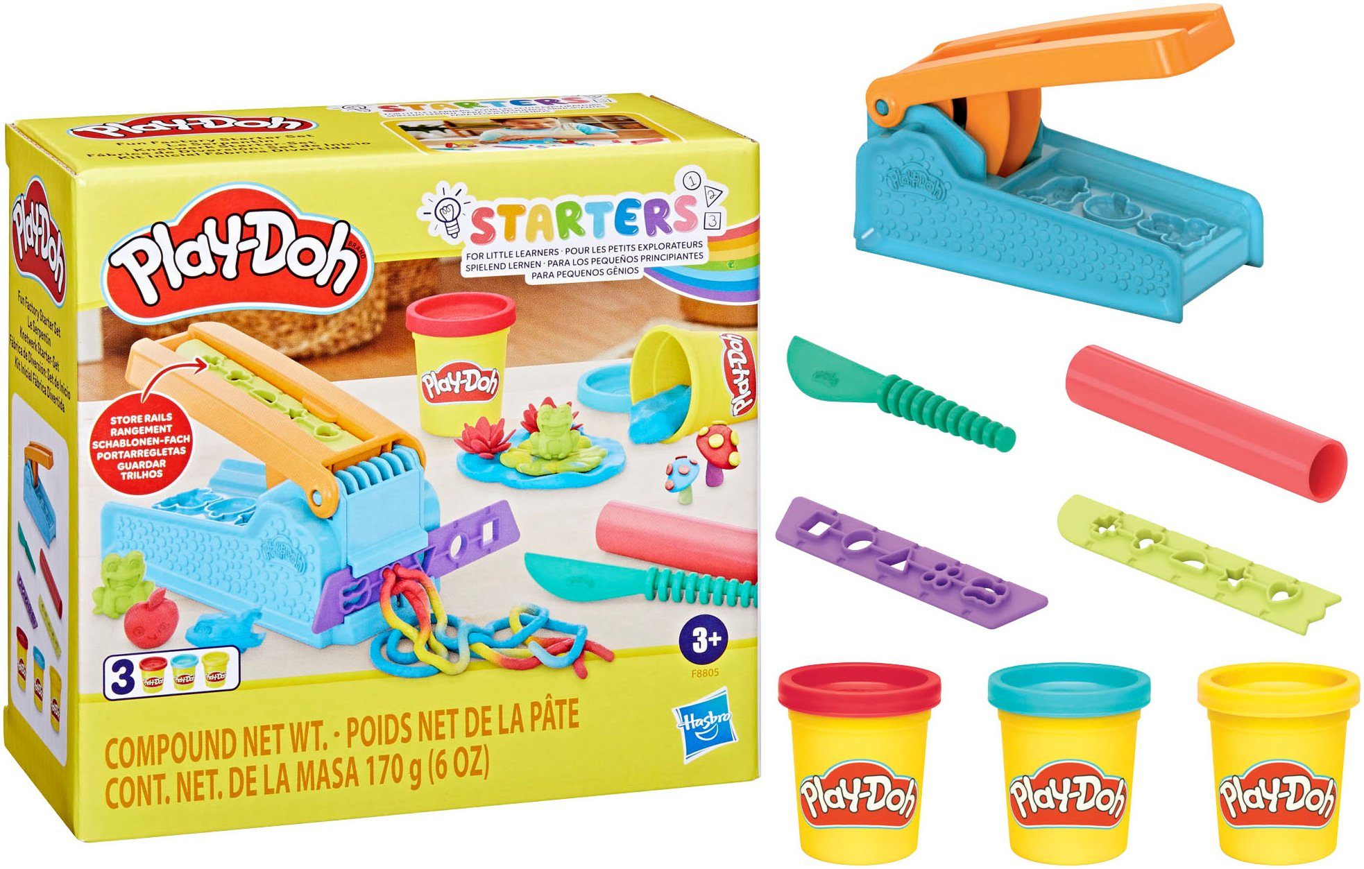 Hasbro Knetform-Set Play-Doh, Knetwerk Starter-Set