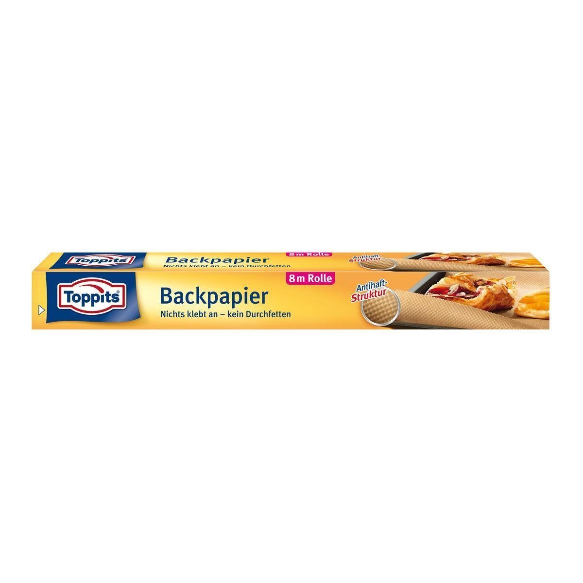 Toppits Backblech Toppits Backpapier 8 m, 38 cm Breit, PP, Toppits ...