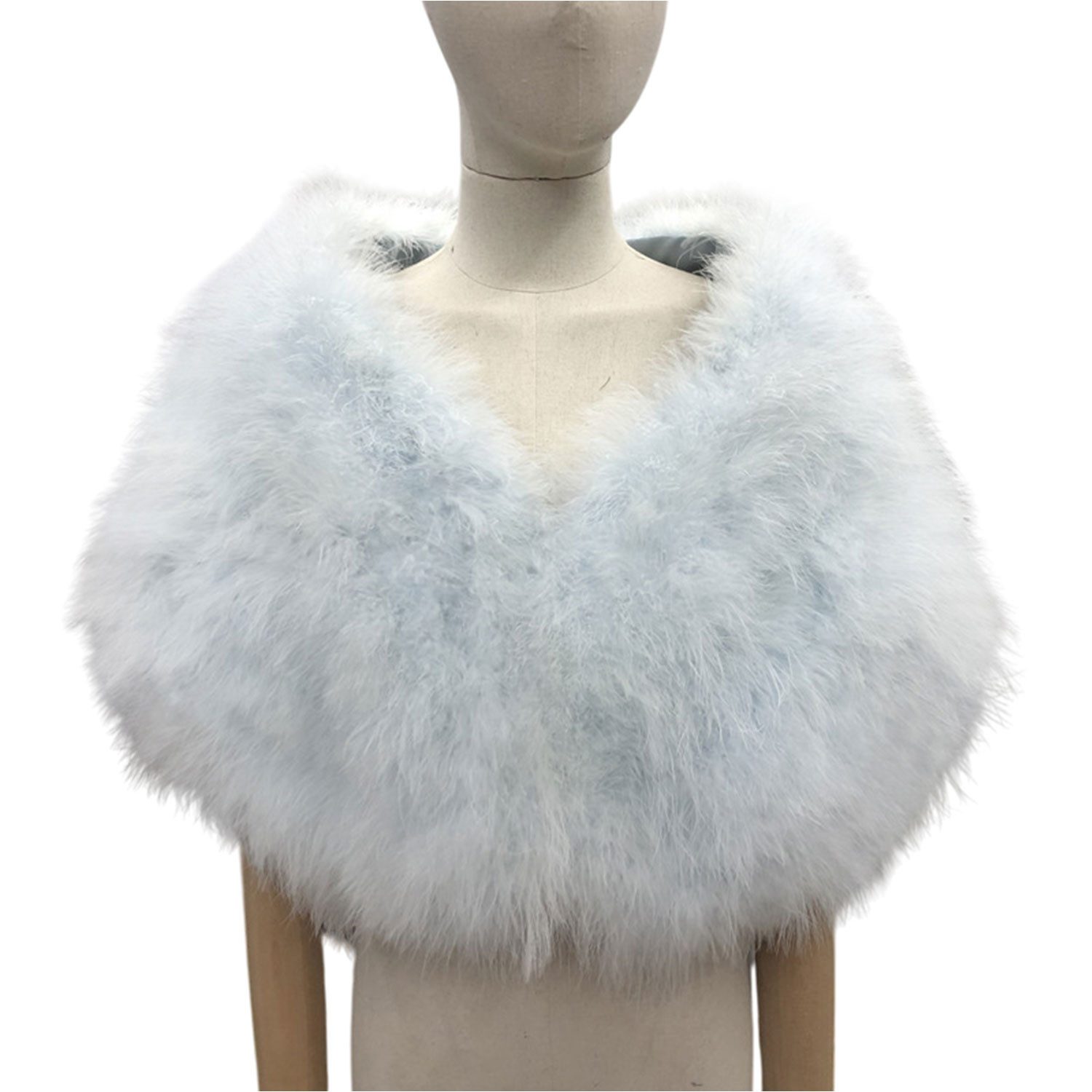 Refttenw Modeschal Hochzeit Bankett Party Kunstpelz günstig online kaufen
