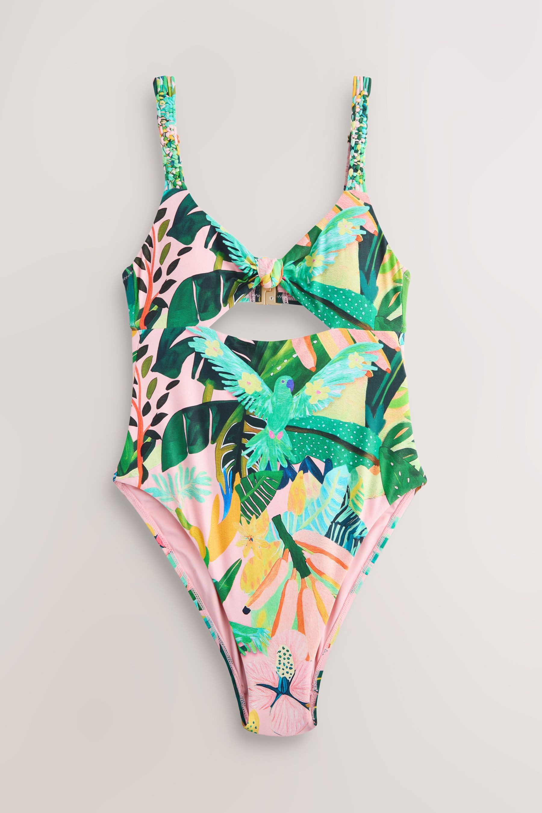 Next Badeanzug Badeanzug mit Karree-Ausschnitt (1-St)