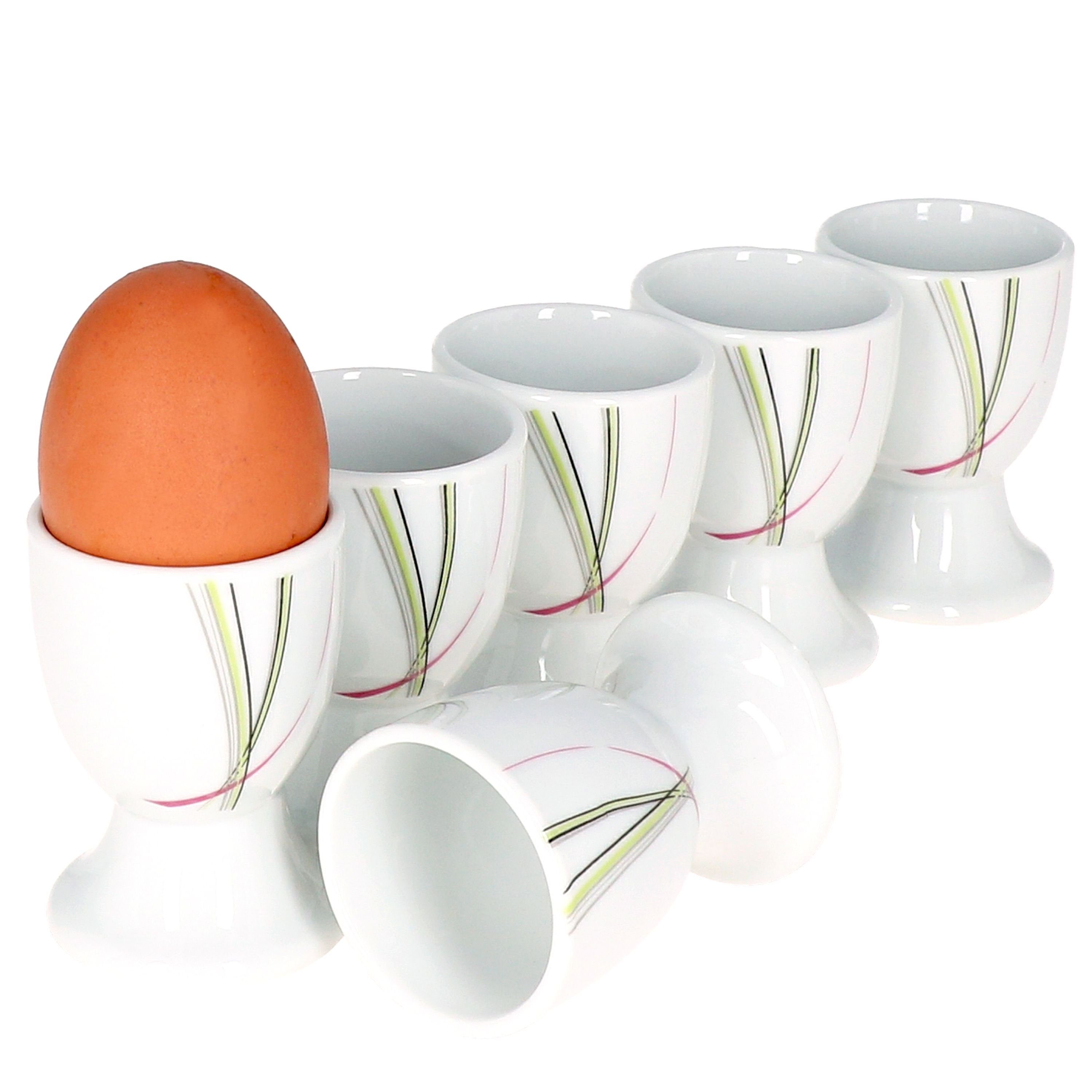 Eierbecher 6er Set Eierbecher Fashion 4,8cm