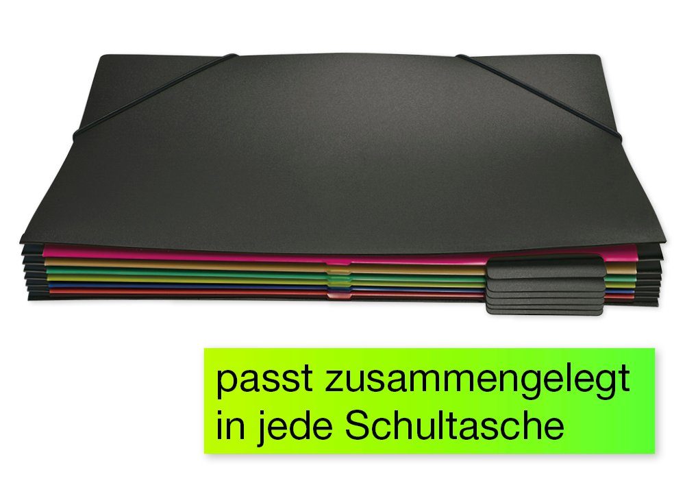 TimeTEX Organisationsmappe Hänge-Orga-Mappe für A4 mit Beschriftungsleiste – Bild 3 von 4